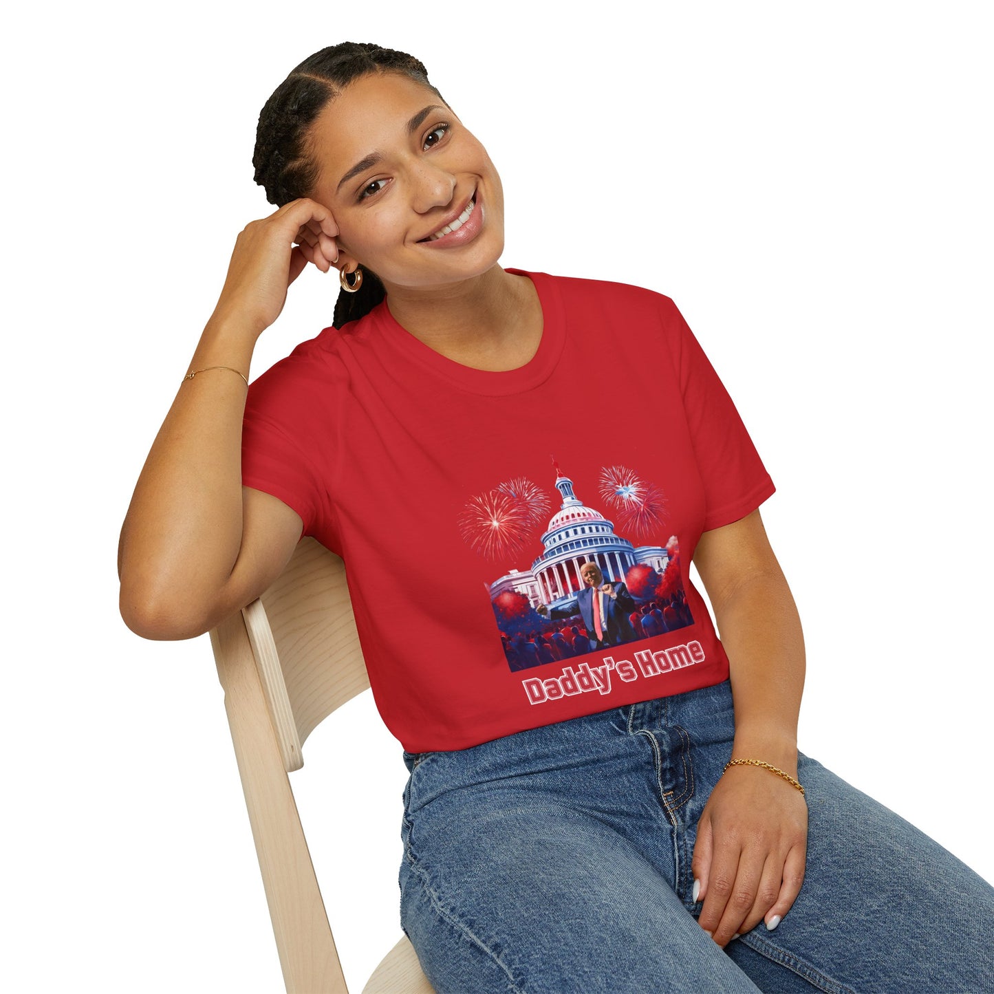 Limited Edition Daddy’s Back Trump 2024 Election Victory T-Shirt