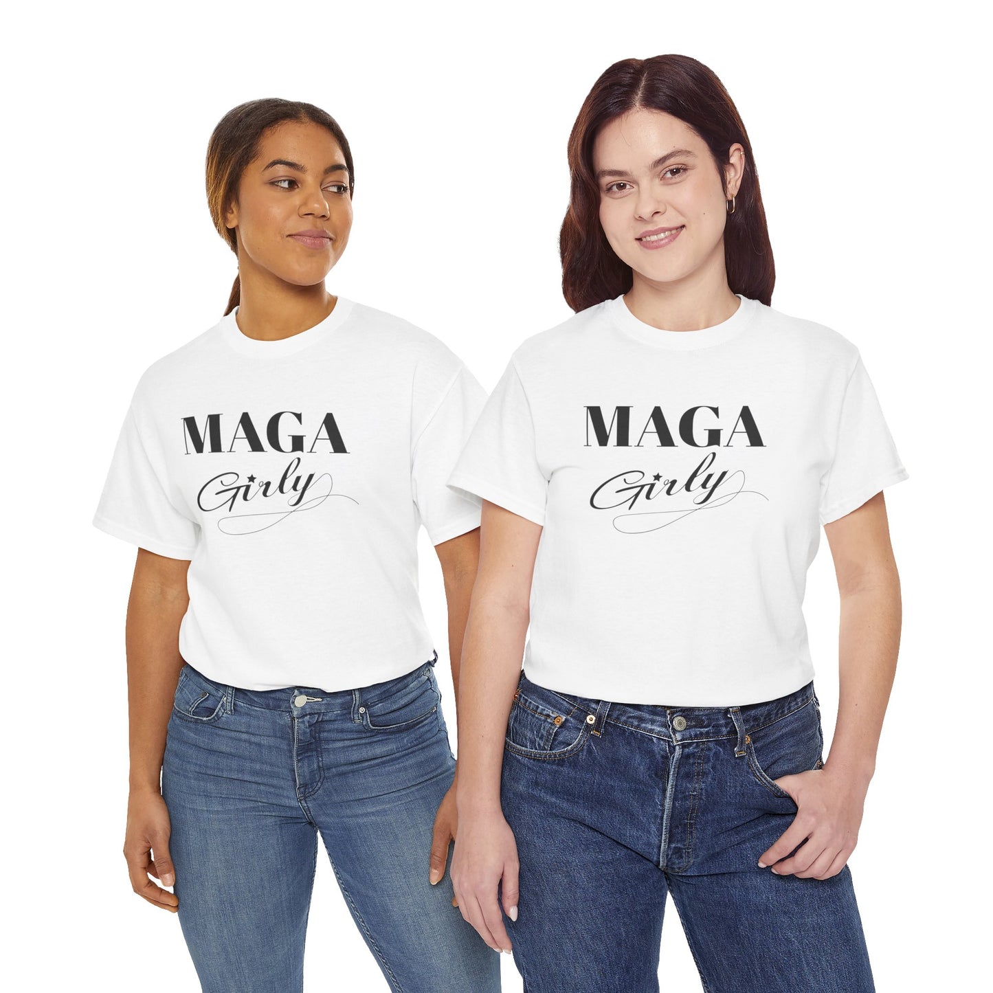 MAGA Girly Pro Trump Gildan T-shirt | Make America Great Again