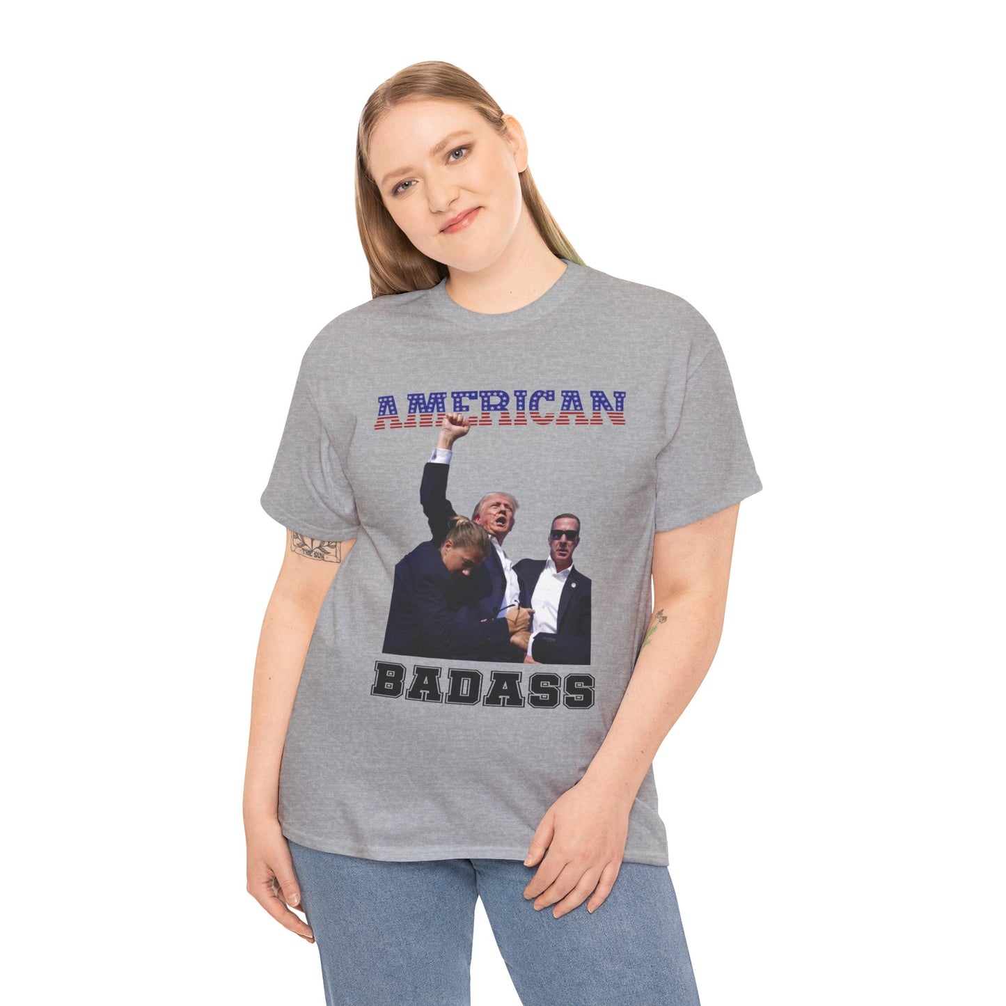 American Badass Unisex Heavy Cotton Tee