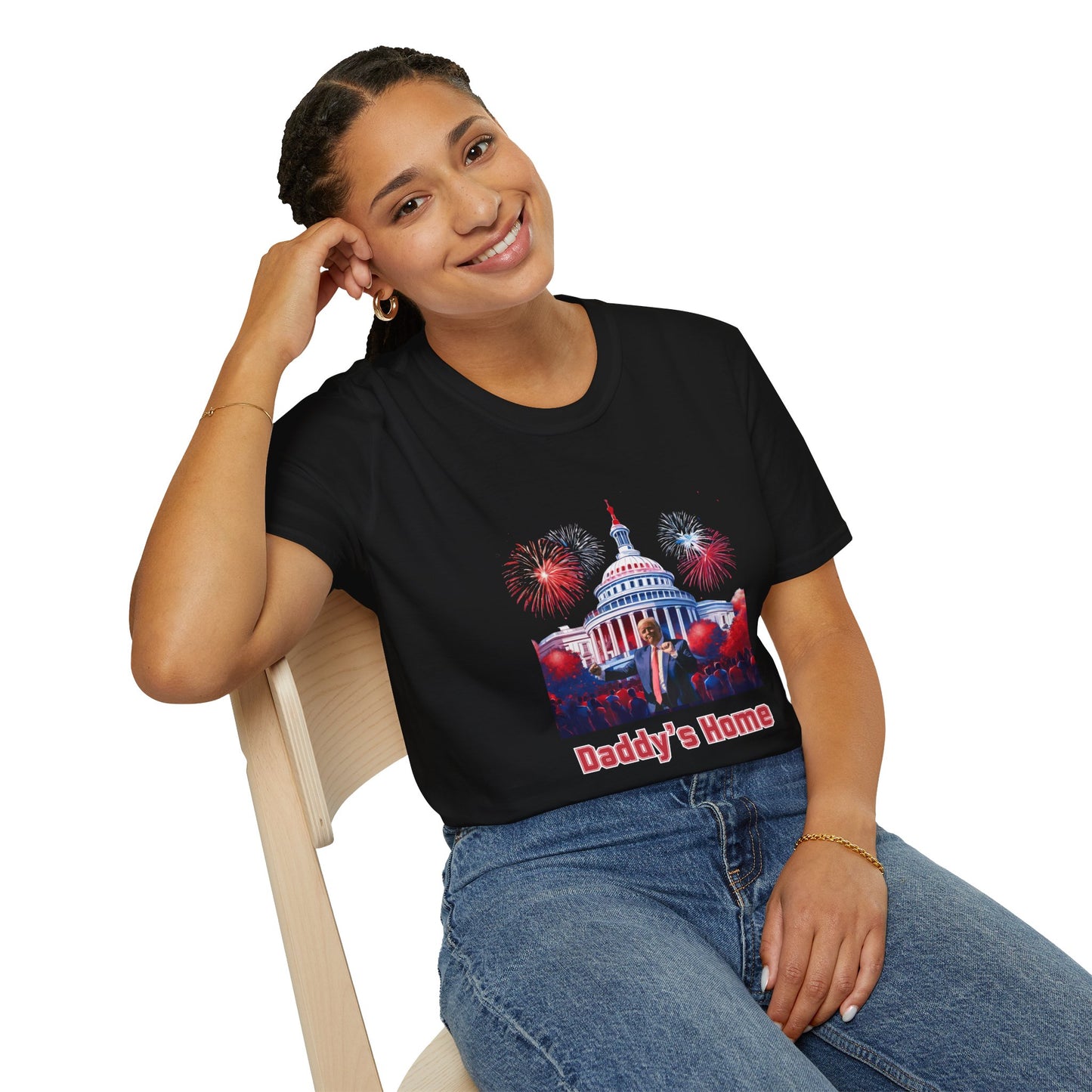Limited Edition Daddy’s Back Trump 2024 Election Victory T-Shirt