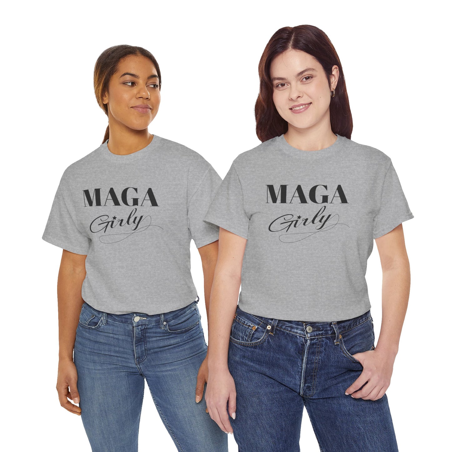 MAGA Girly Pro Trump Gildan T-shirt | Make America Great Again
