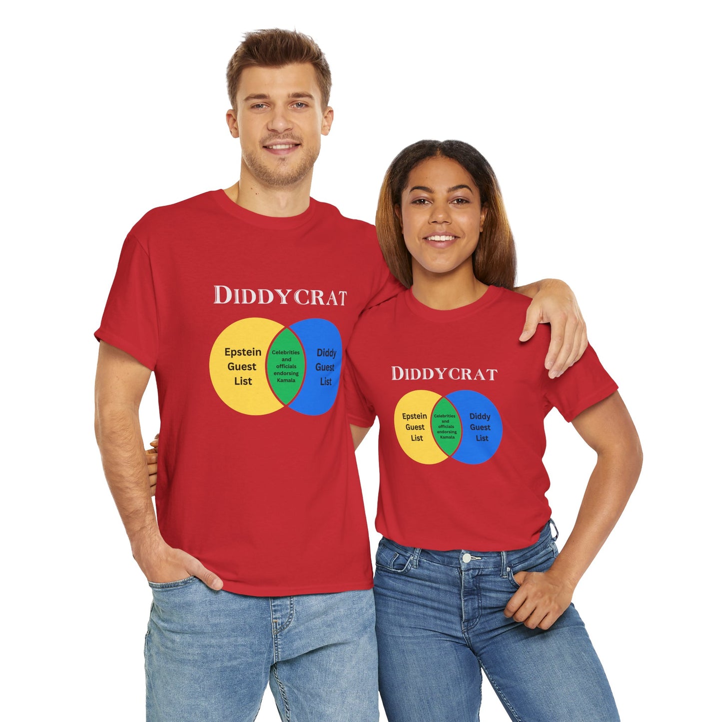 Diddycrat Full Definition Double-Sided Politically Incorrect T-Shirt