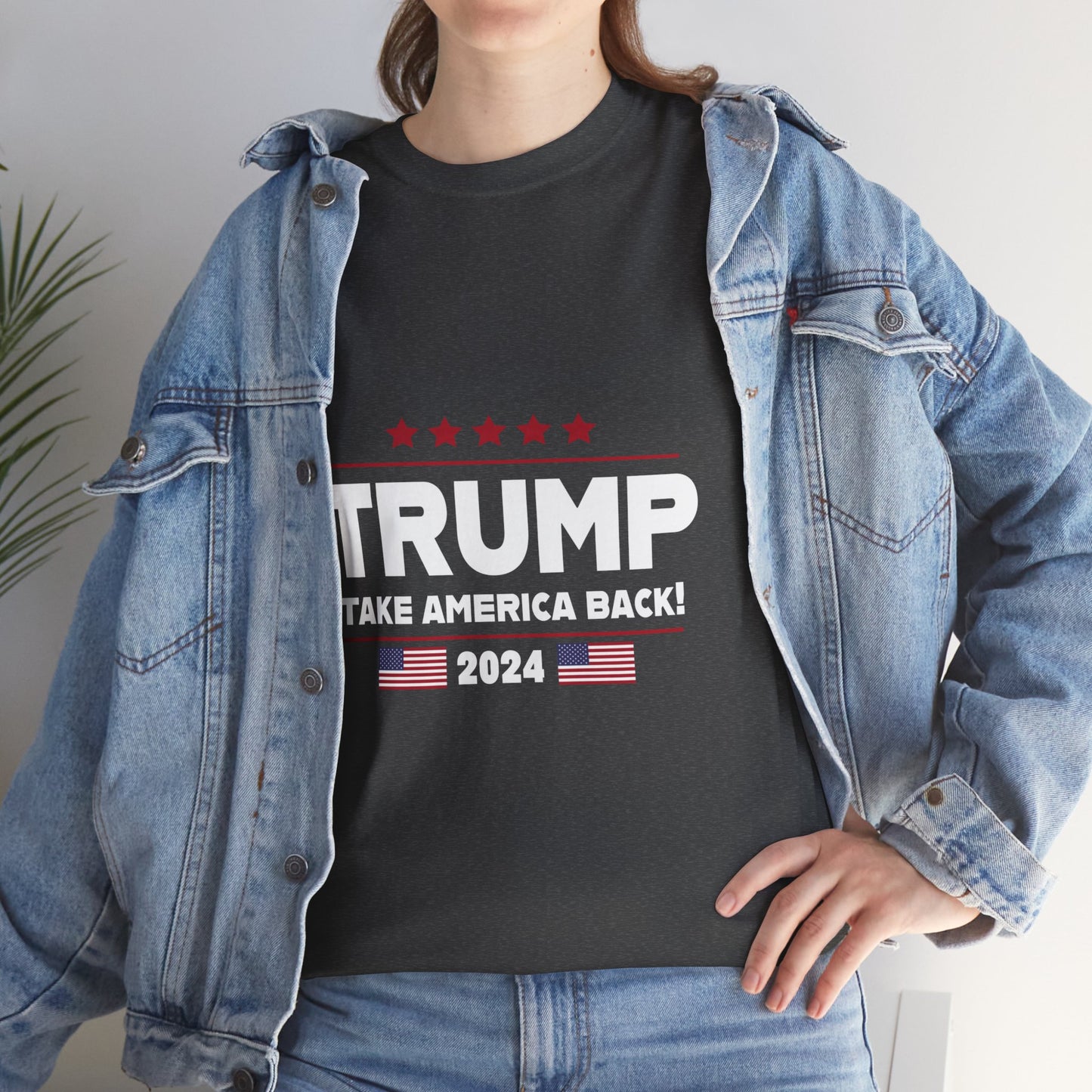 Trump Take America Back - Premium Black T-Shirt