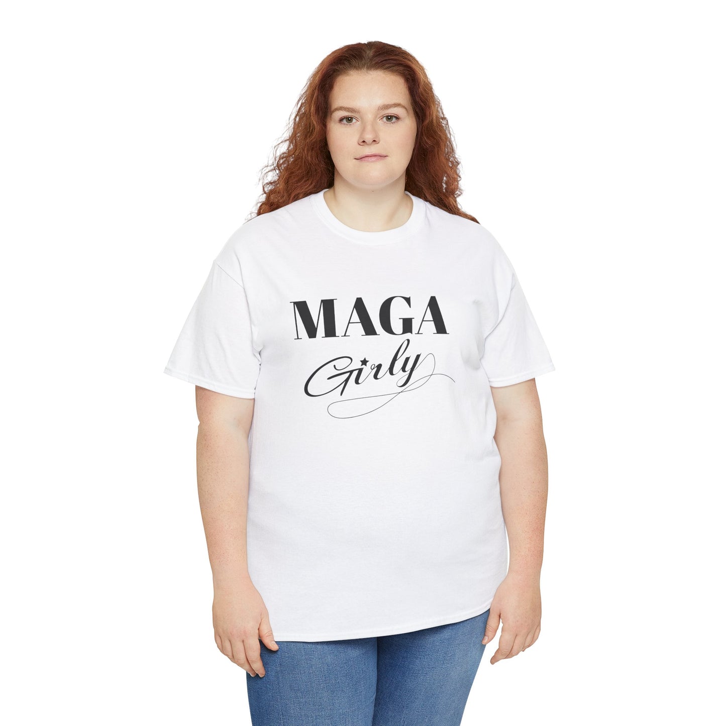 MAGA Girly Pro Trump Gildan T-shirt | Make America Great Again
