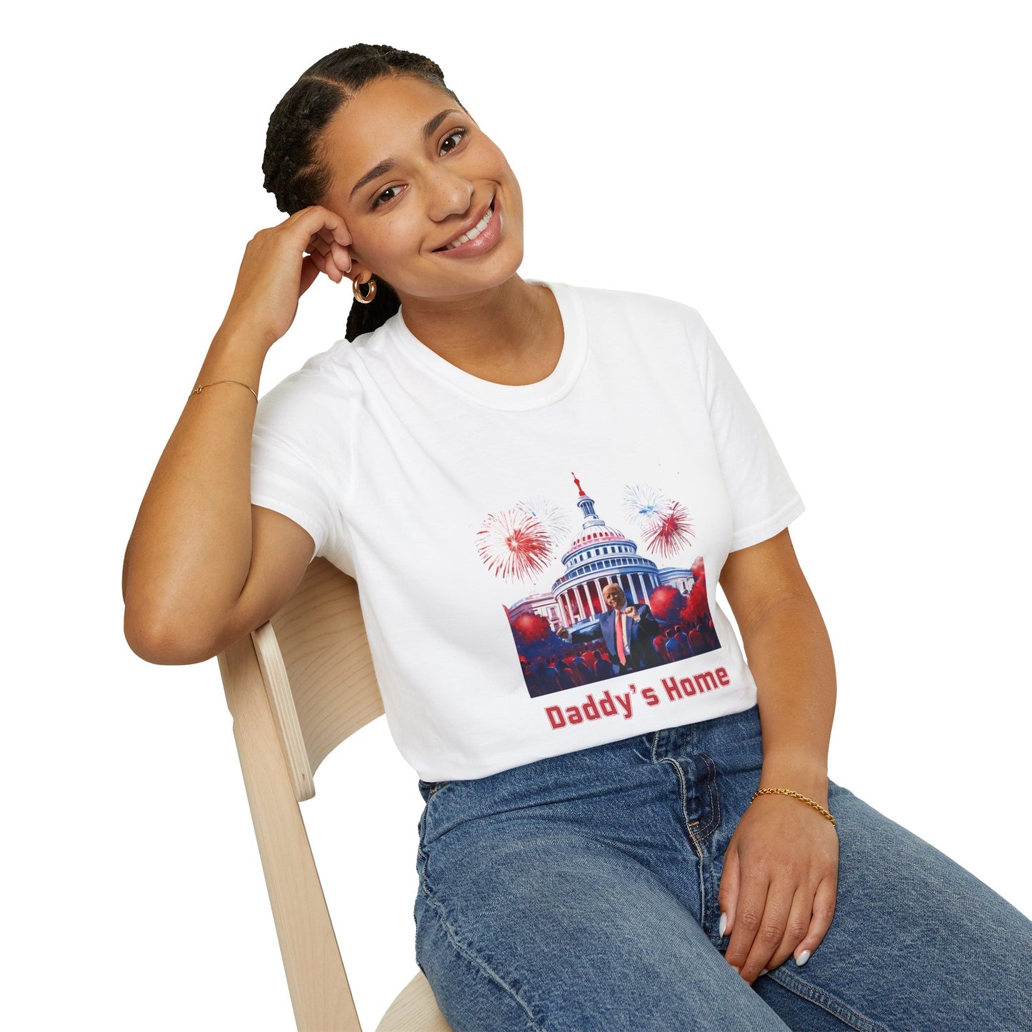 Limited Edition Daddy’s Back Trump 2024 Election Victory T-Shirt