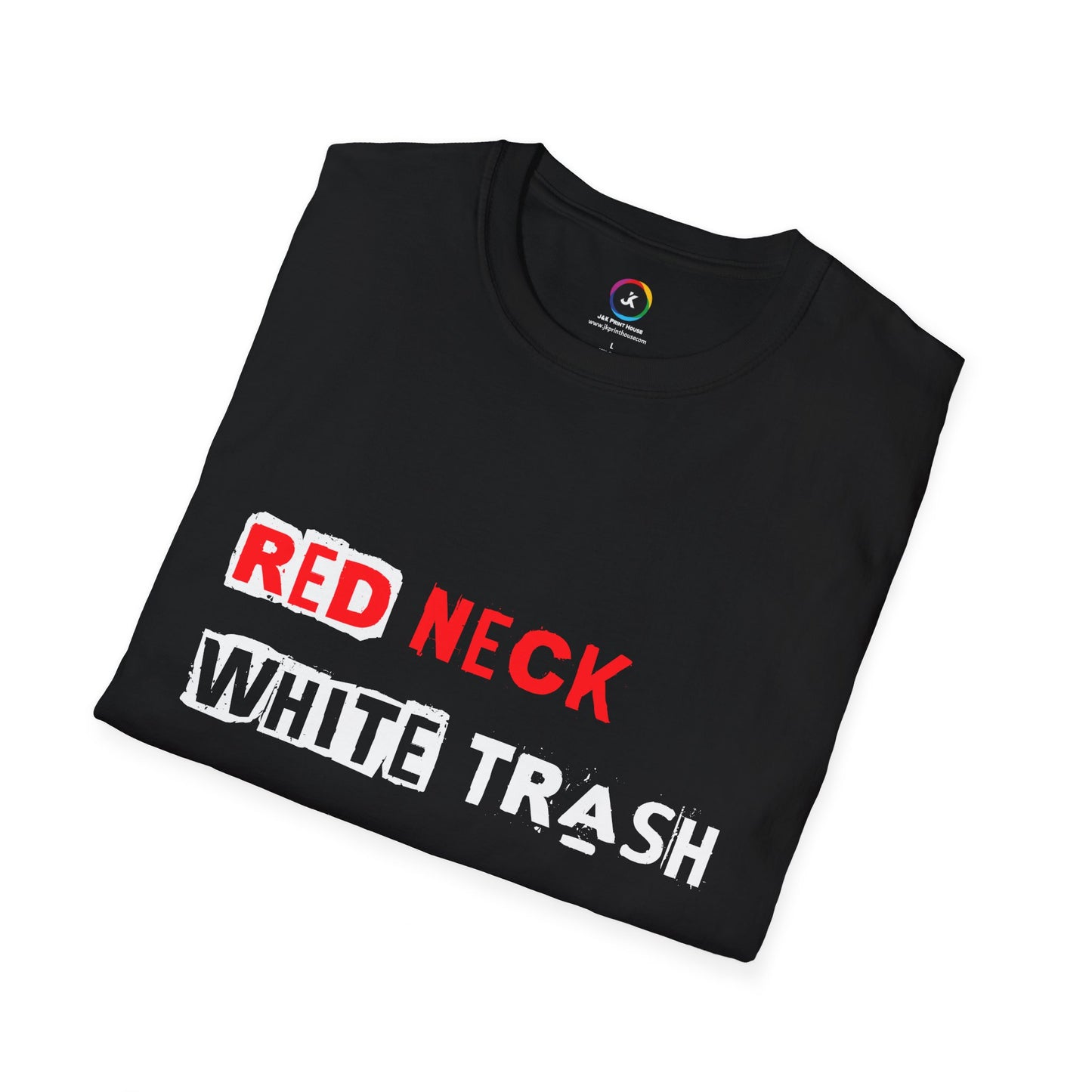 Red Neck White Trash Blue Collar - Premium Softstyle T-Shirt
