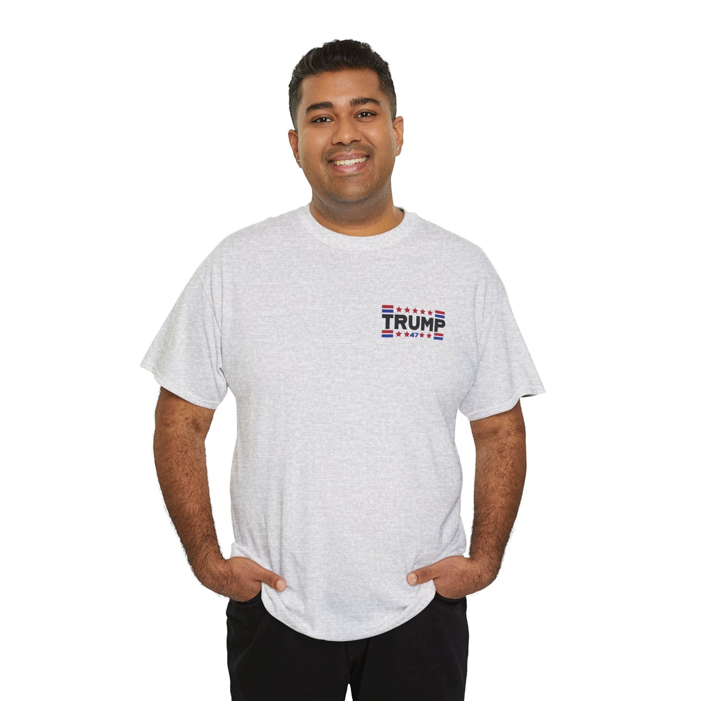 Trump 47 "You Missed B*tches" Double Sided Light Gildan Shirt