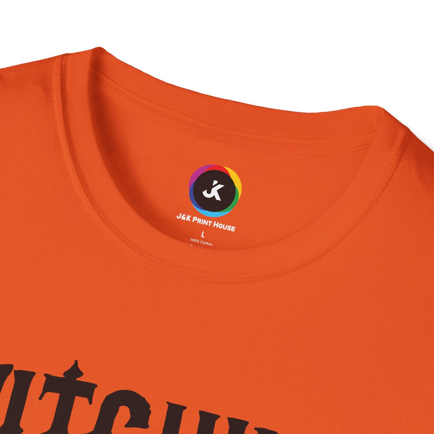 Witching Around Halloween Gildan Softstyle T-shirt | Witch Graphic Tee
