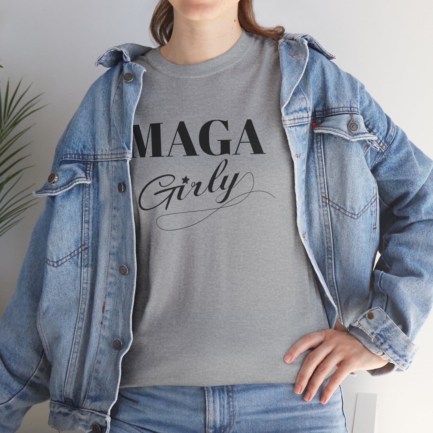 MAGA Girly Pro Trump Gildan T-shirt | Make America Great Again