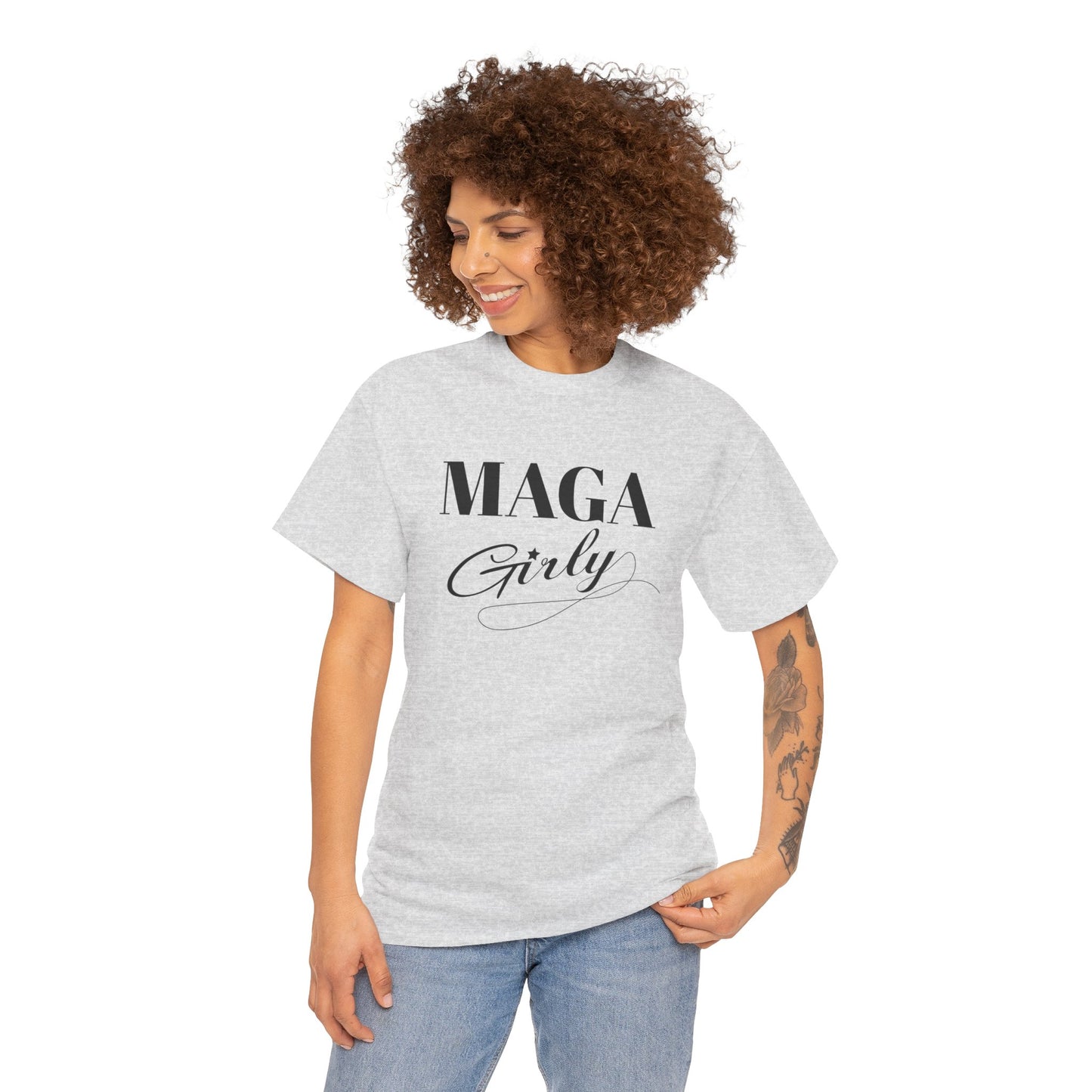 MAGA Girly Pro Trump Gildan T-shirt | Make America Great Again
