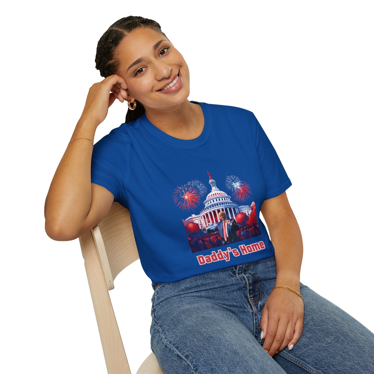 Limited Edition Daddy’s Back Trump 2024 Election Victory T-Shirt