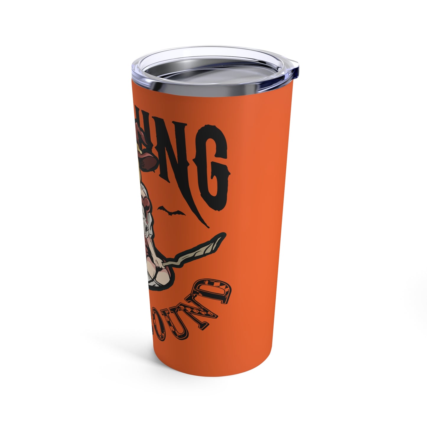 Witching A'Round 20oz Orange Tumbler | Halloween Witch Design