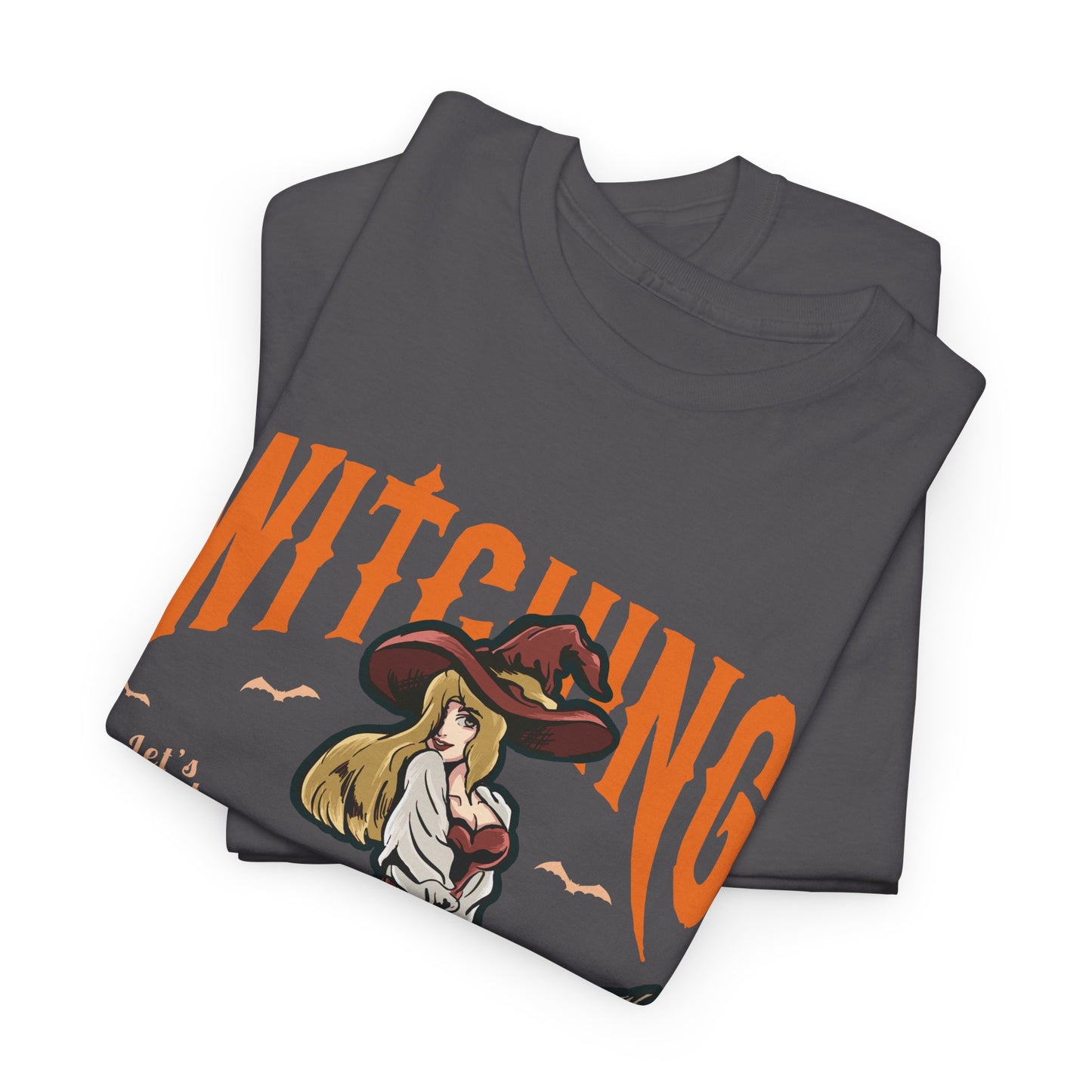 Witching Around Halloween Gildan T-Shirt | Witch Graphic Tee
