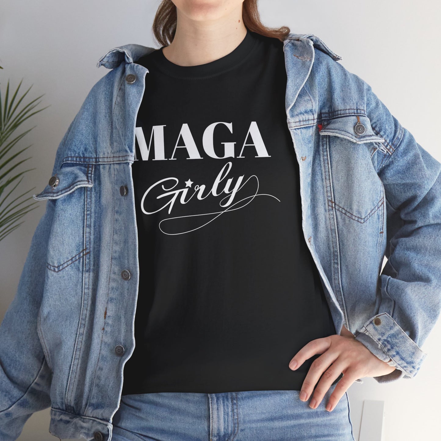 MAGA Girly Pro Trump Gildan T-shirt | Make America Great Again