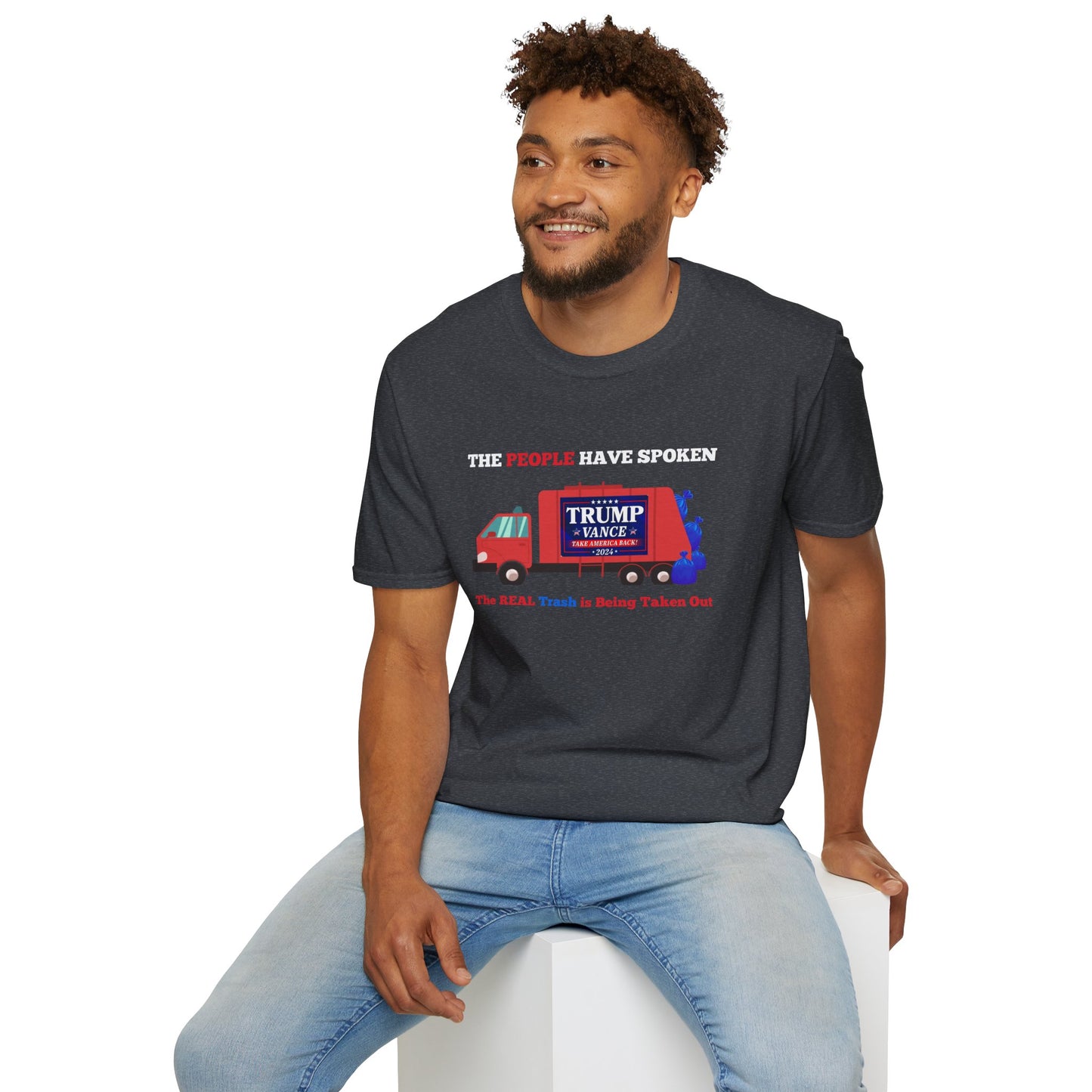 The People Have Spoken – Real Trash Taken Out Trump 2024 Election T-Shirt