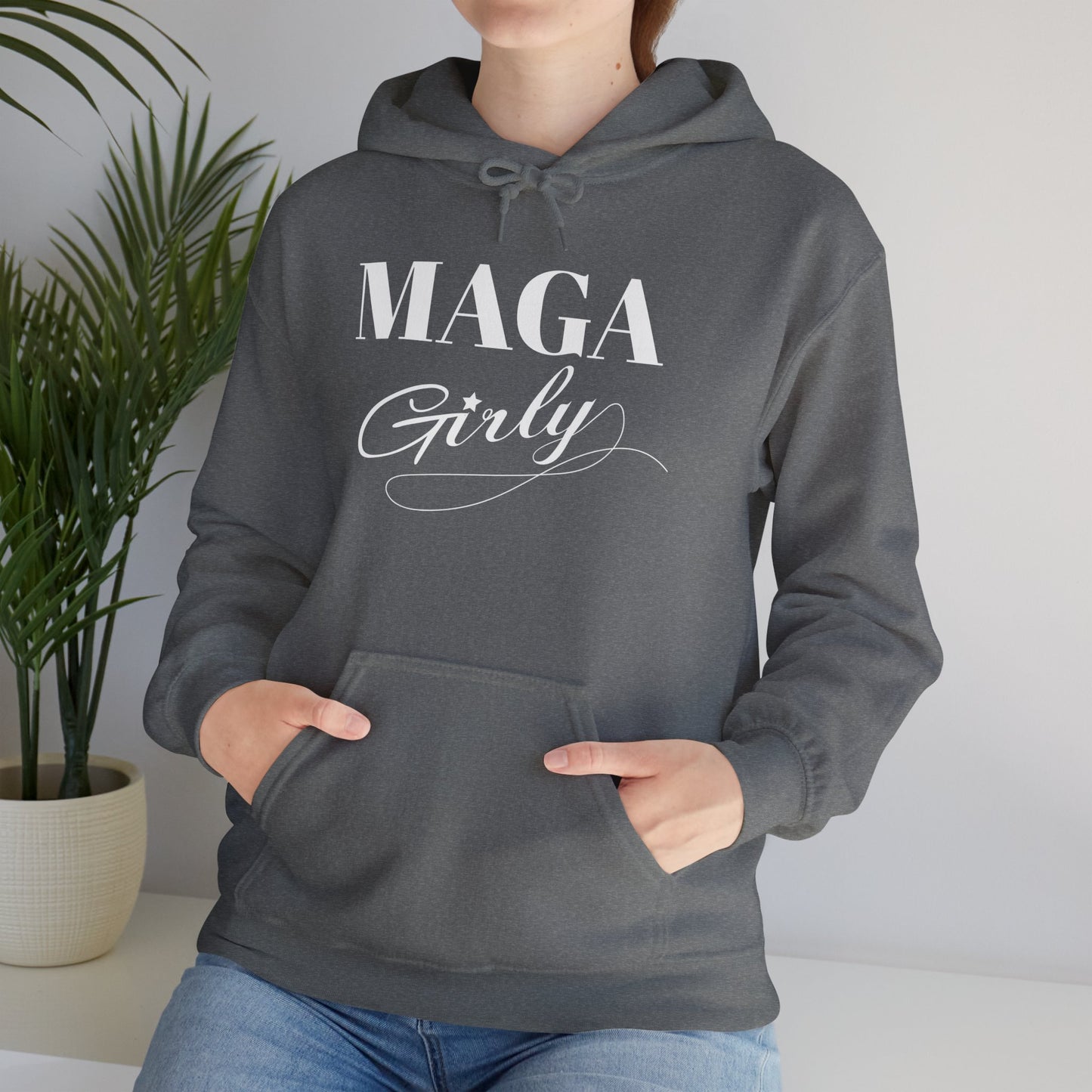 MAGA Girly Gildan Hoodie