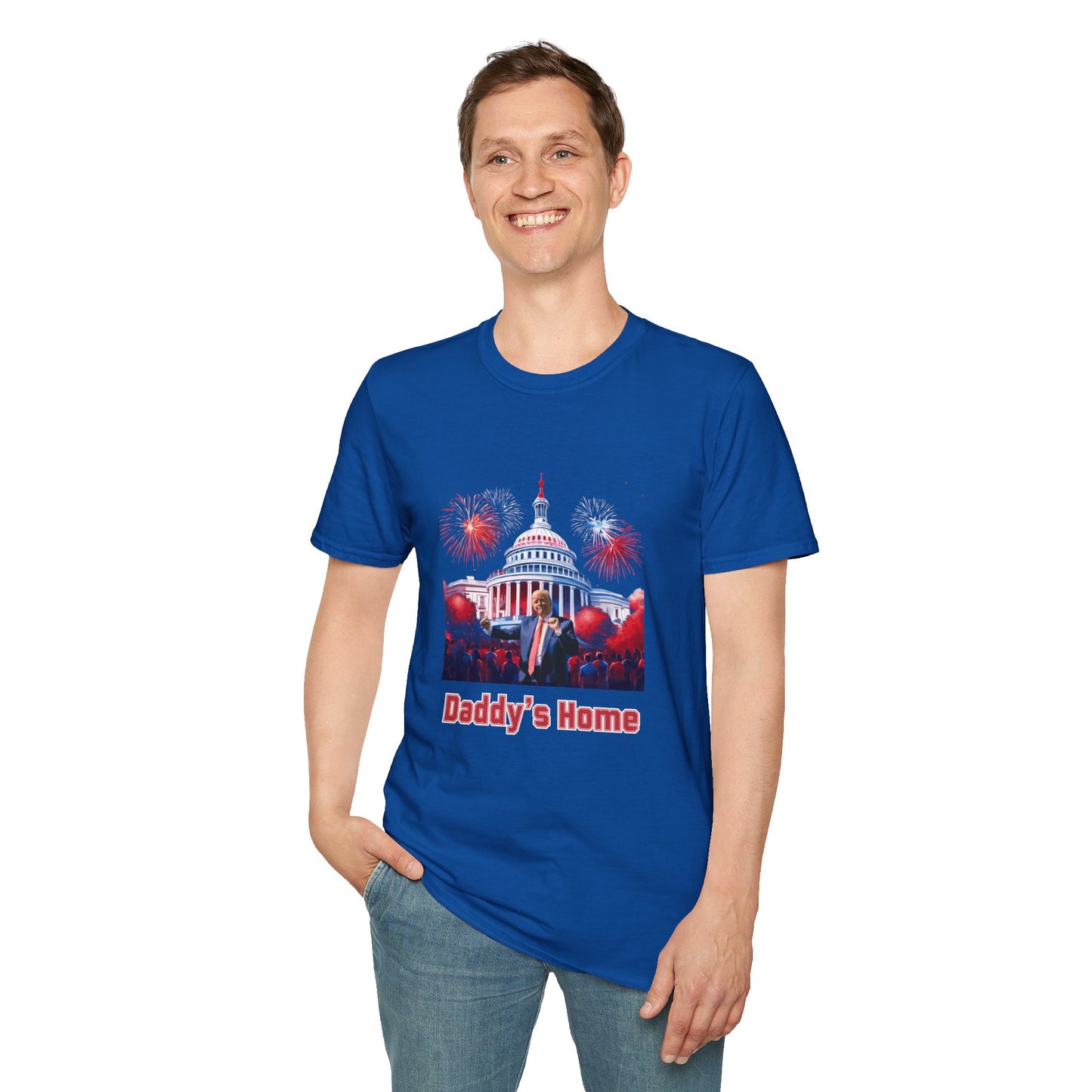 Limited Edition Daddy’s Back Trump 2024 Election Victory T-Shirt