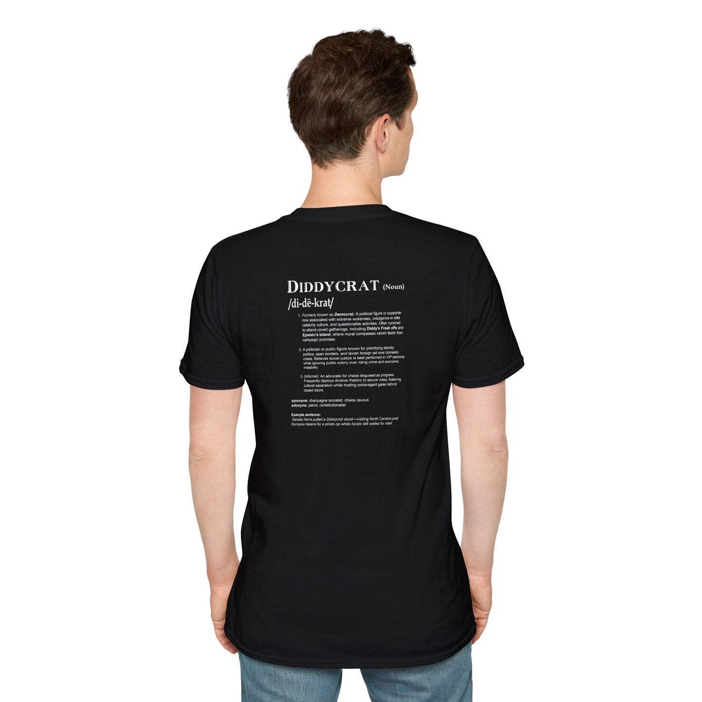 Double-Sided Diddycrat Full Definition Softstyle T-Shirt