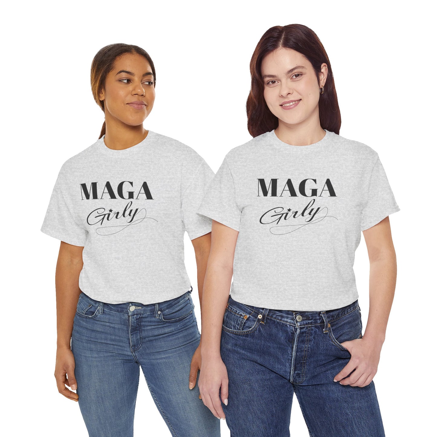 MAGA Girly Pro Trump Gildan T-shirt | Make America Great Again