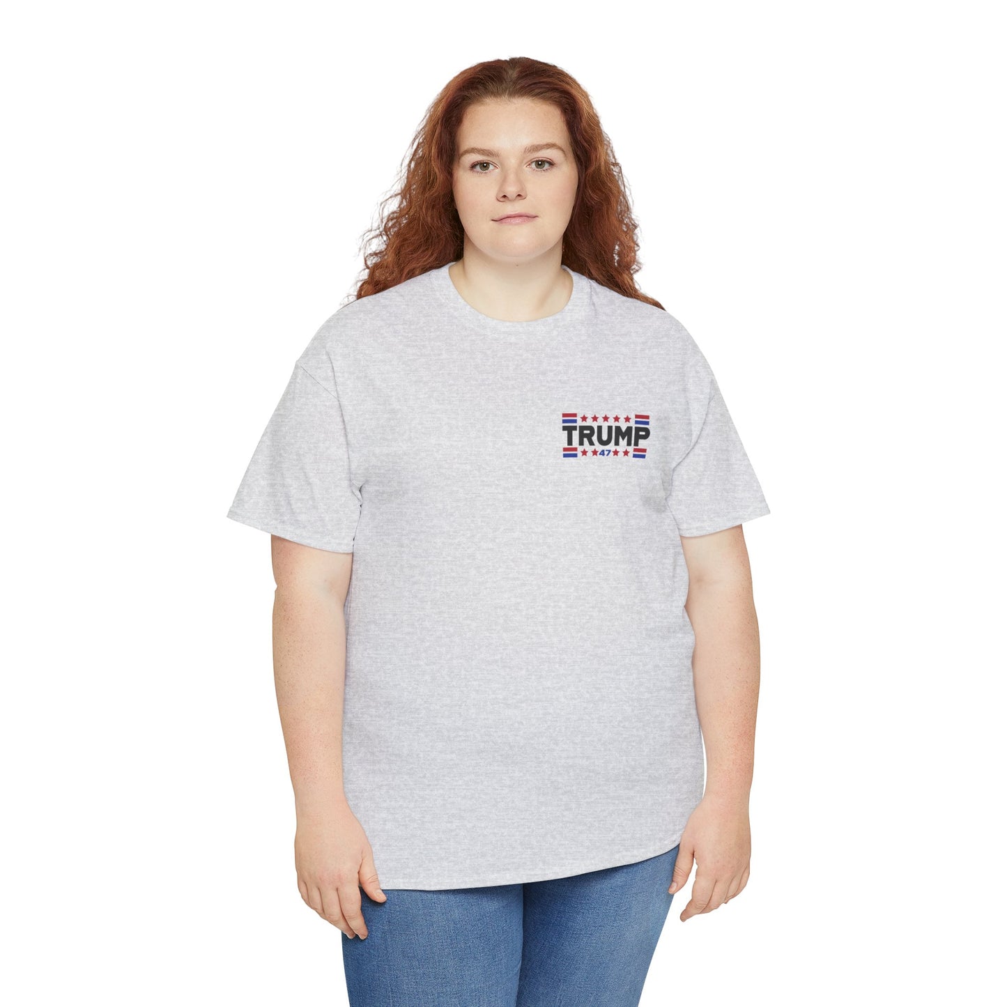 Trump 47 "You Missed B*tches" Double Sided Light Gildan Shirt