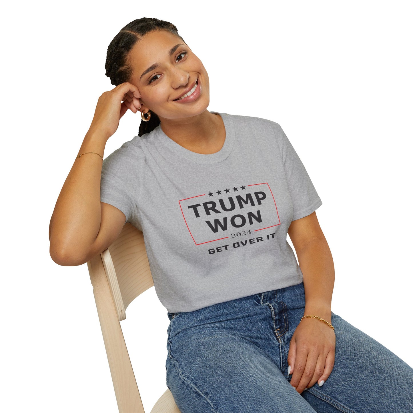 Trump Won 2024 Election – Get Over It! T-Shirt