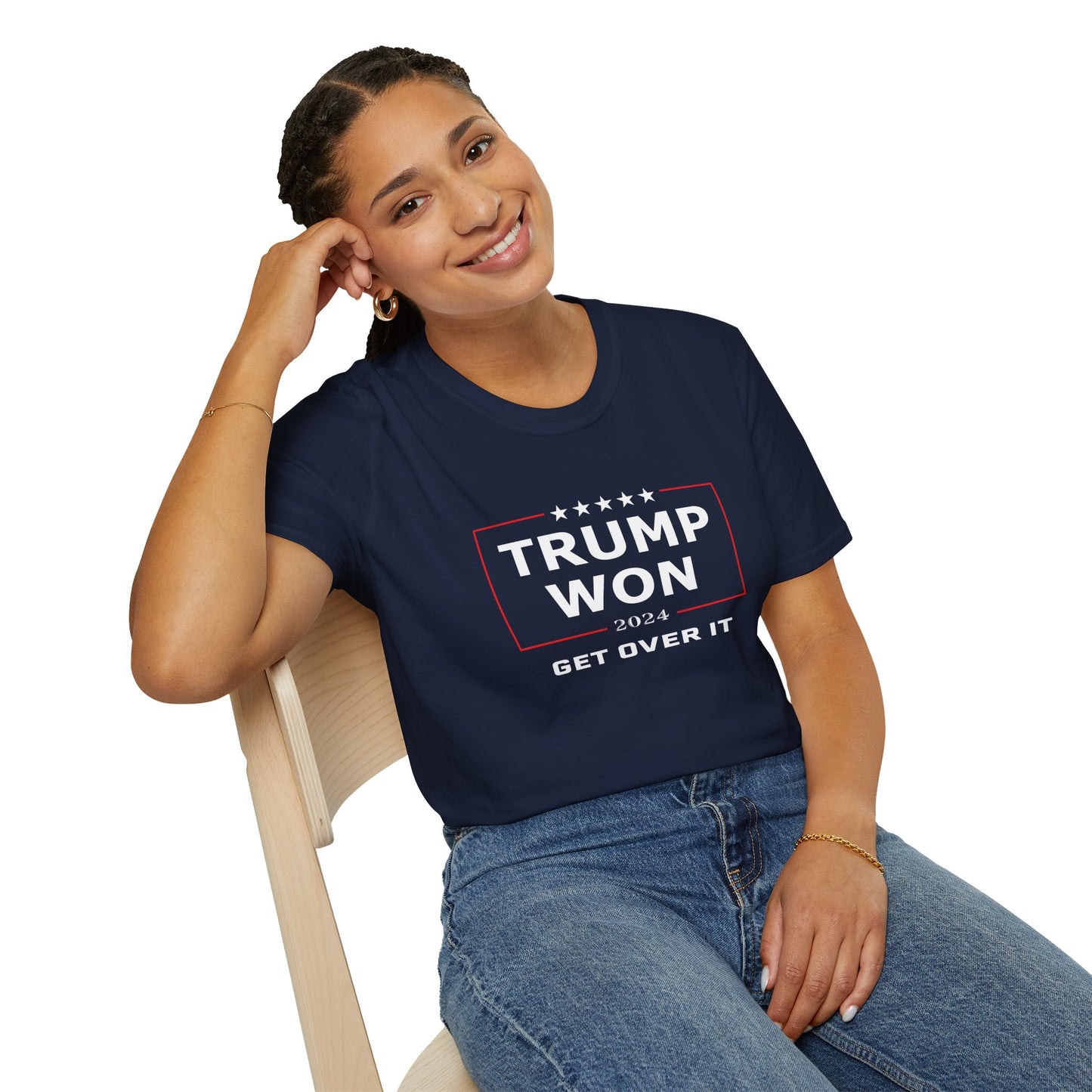 Trump Won 2024 Election – Get Over It! T-Shirt