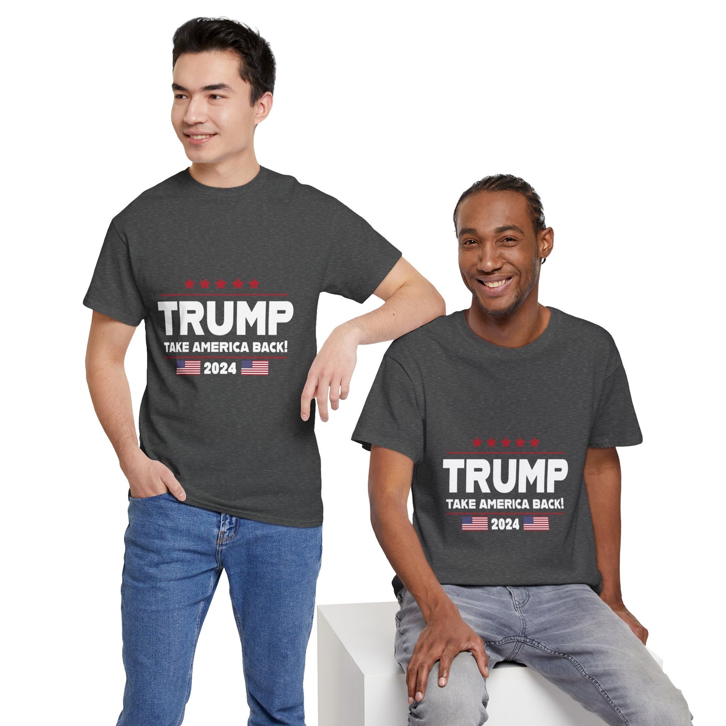 Trump Take America Back - Premium Black T-Shirt