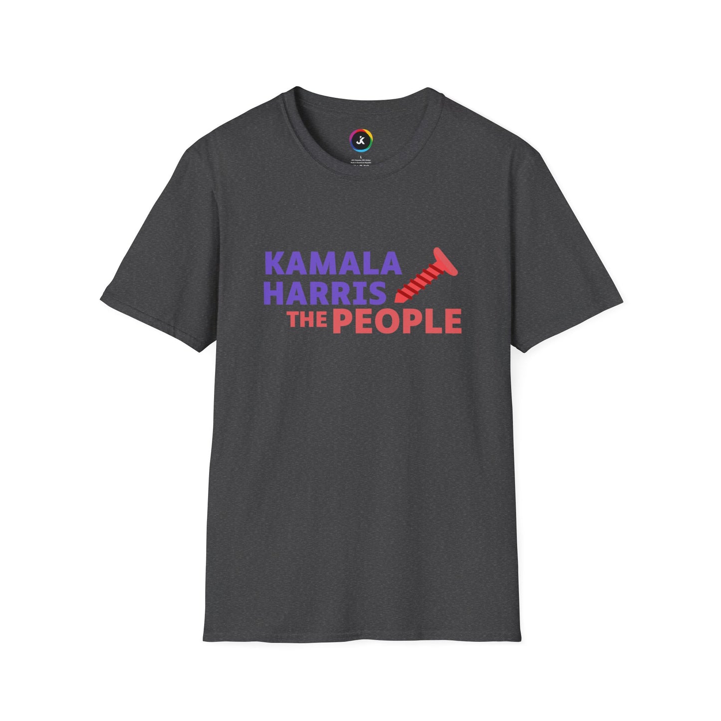 Kamala Harris 2024 “Screwing the People” Gildan Softstyle T-Shirt