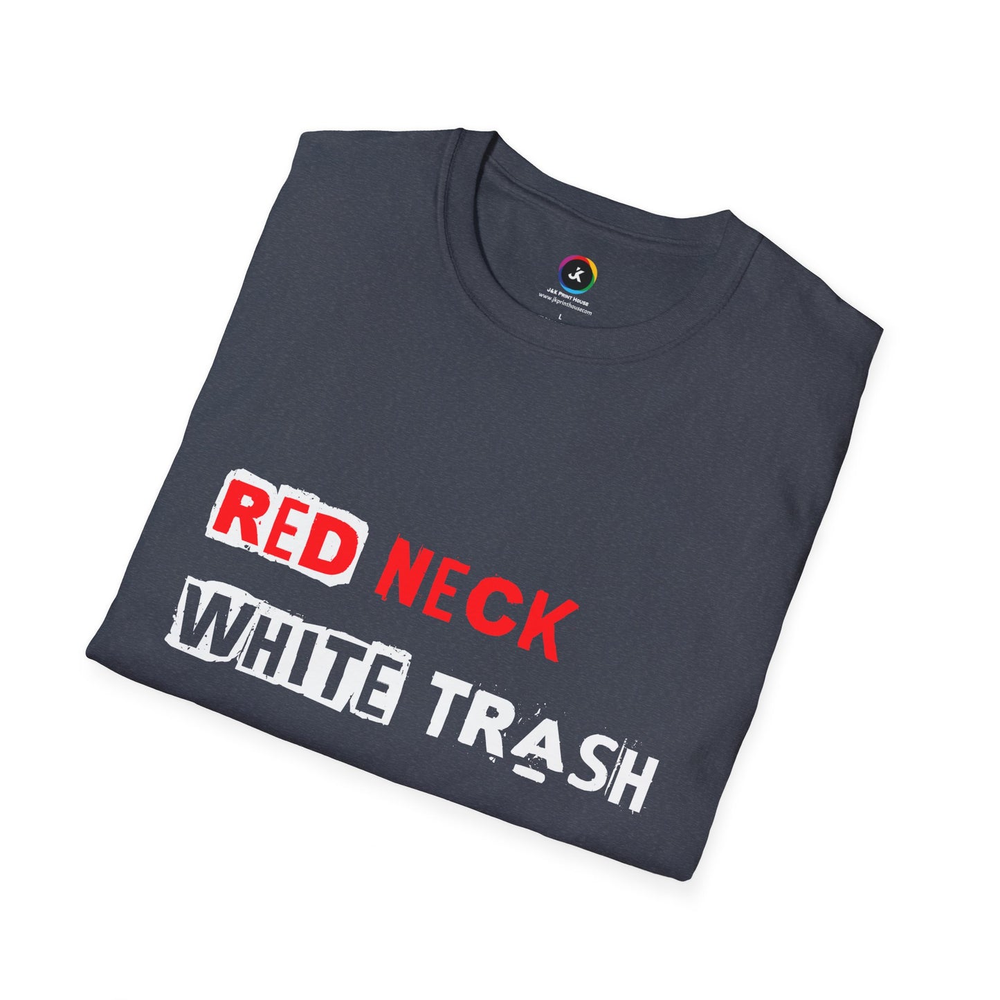 Red Neck White Trash Blue Collar - Premium Softstyle T-Shirt