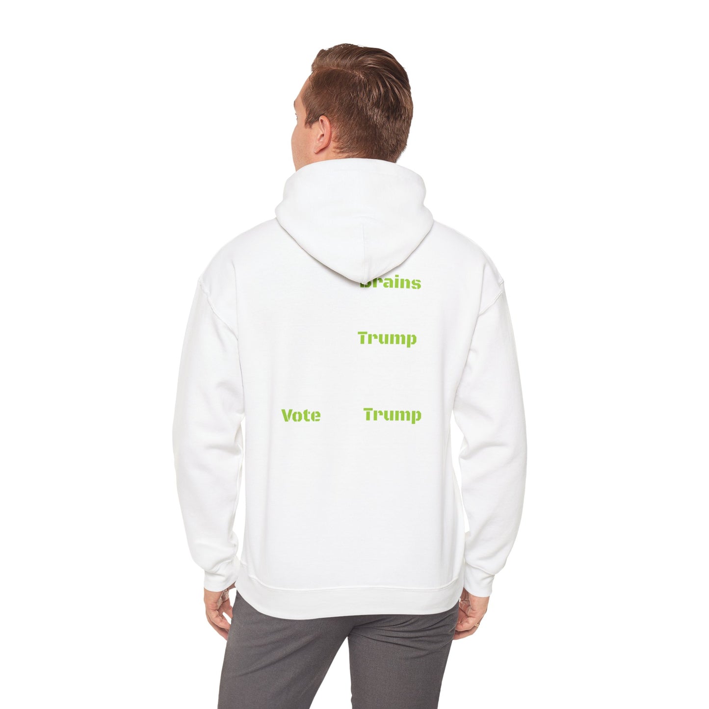 Save Zombies, Vote Trump – Halloween & Election Crossover Gildan Hoodie