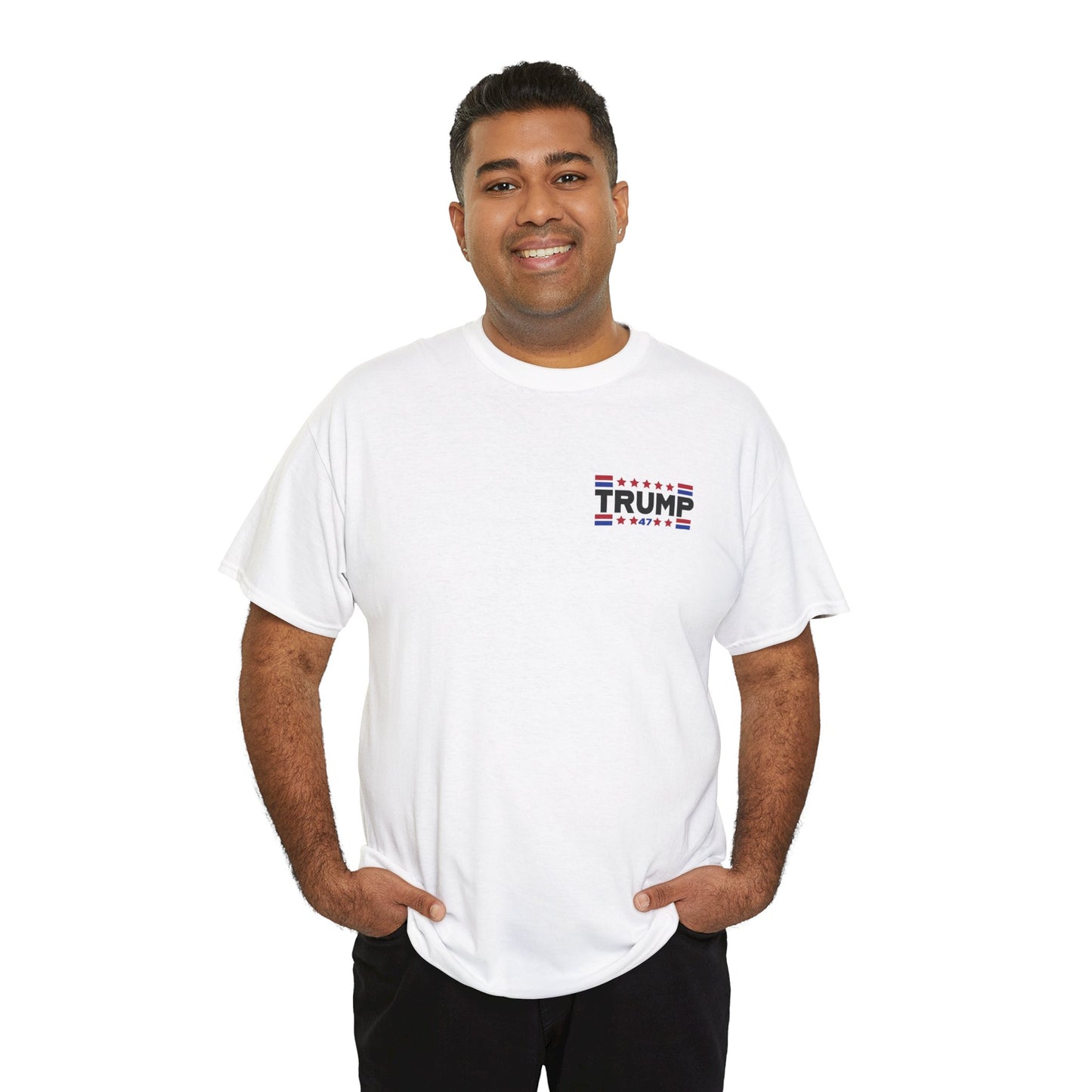 Trump 47 "You Missed B*tches" Double Sided Light Gildan Shirt