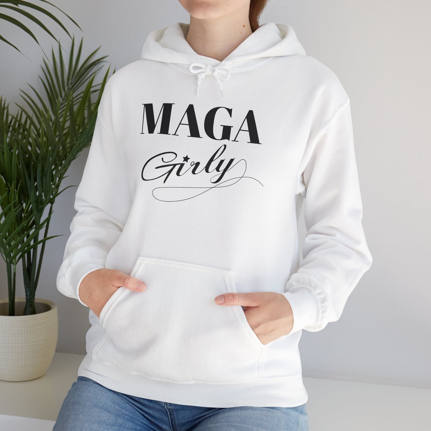 MAGA Girly Gildan Hoodie