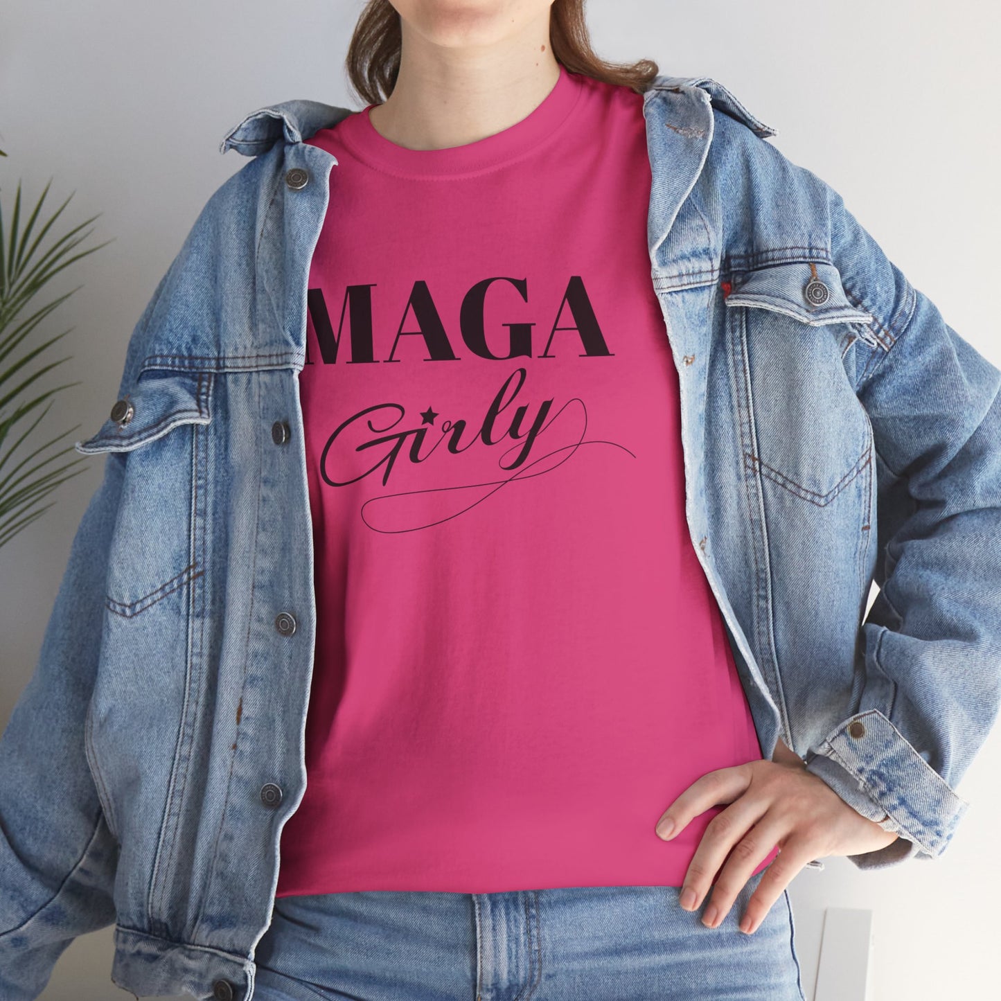 MAGA Girly Pro Trump Gildan T-shirt | Make America Great Again