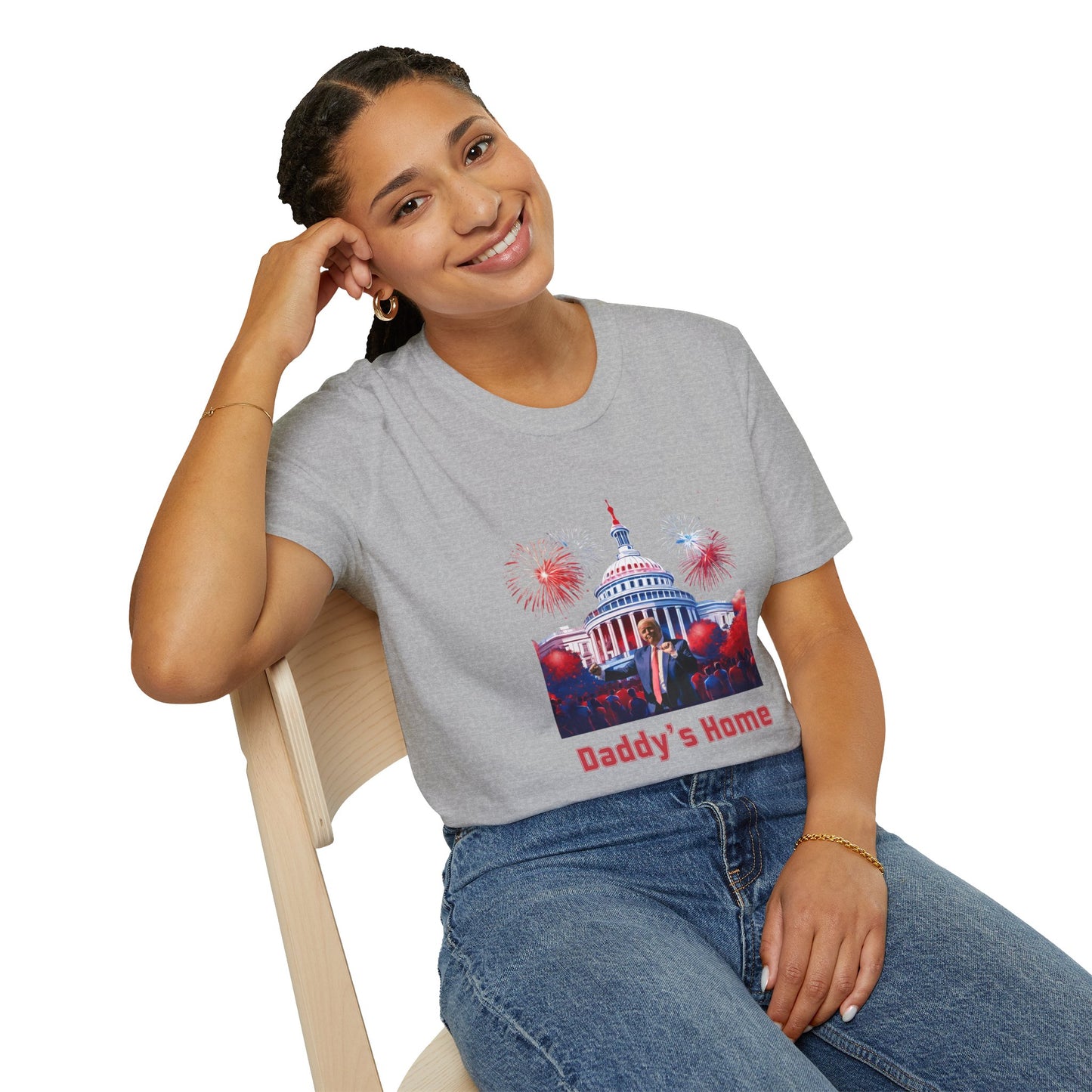 Limited Edition Daddy’s Back Trump 2024 Election Victory T-Shirt