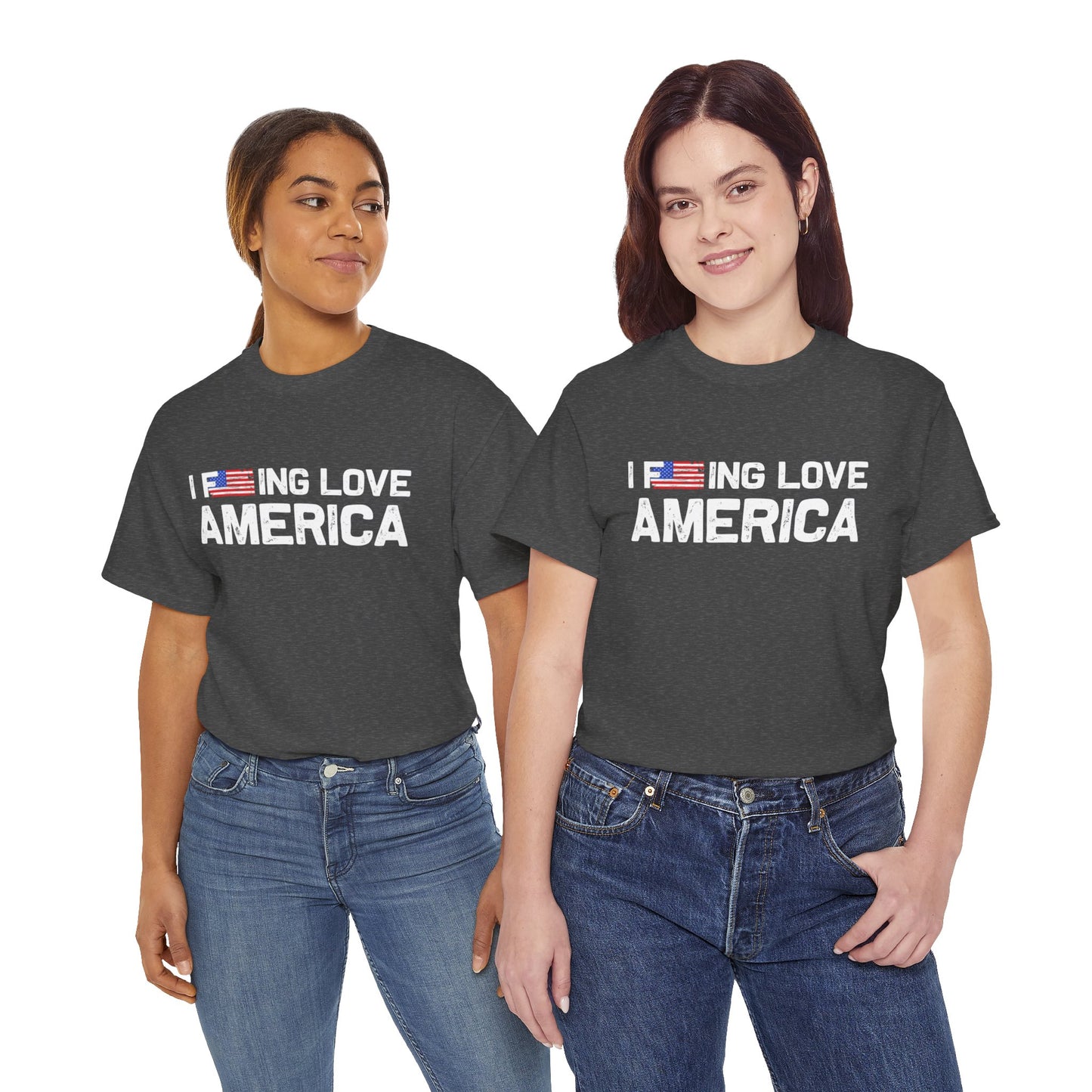 F***ing Love America - Premium Standard Dark T-Shirt