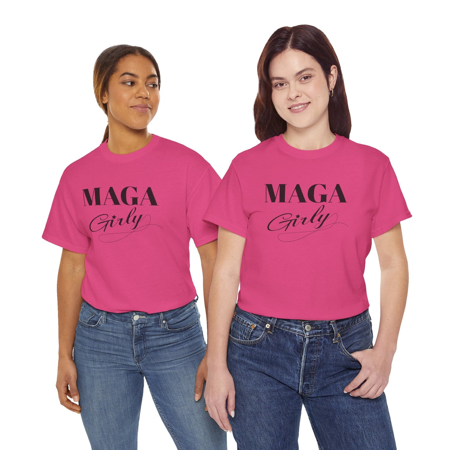MAGA Girly Pro Trump Gildan T-shirt | Make America Great Again
