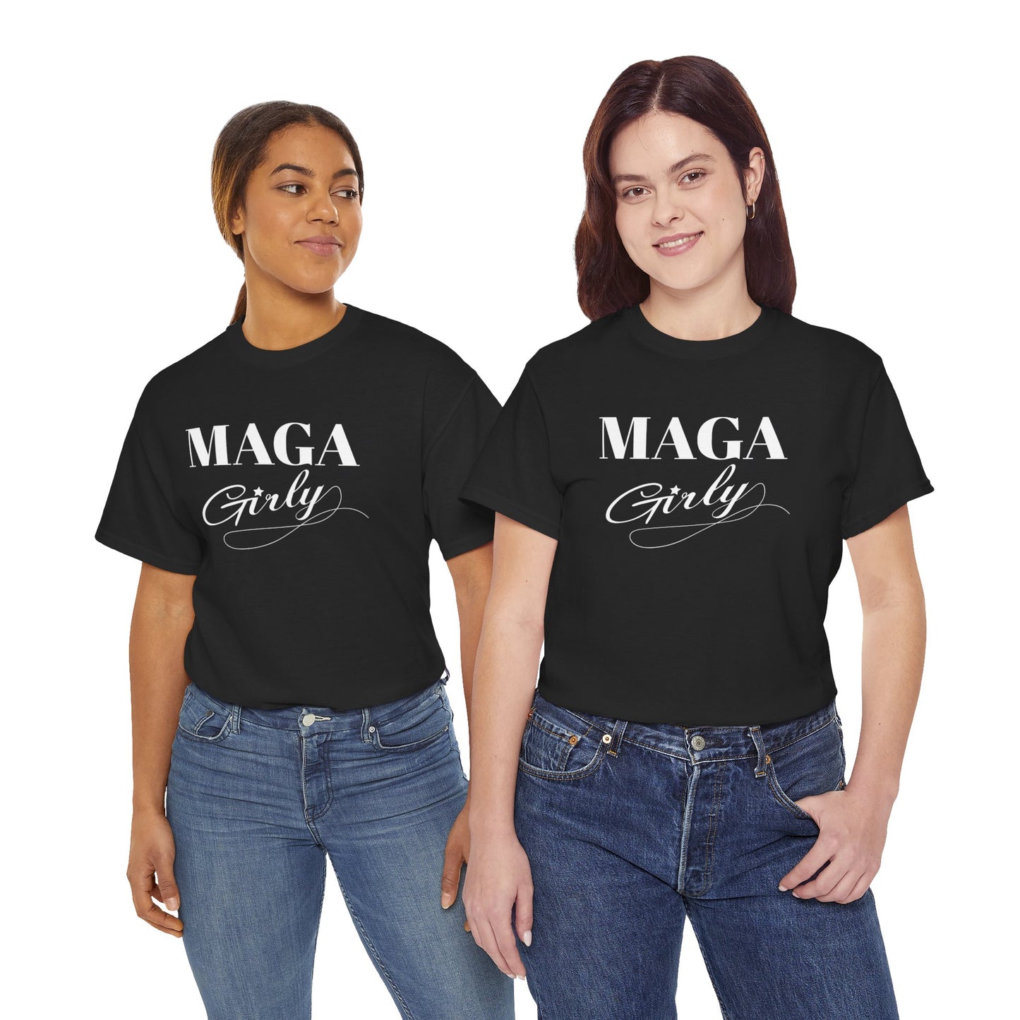 MAGA Girly Pro Trump Gildan T-shirt | Make America Great Again
