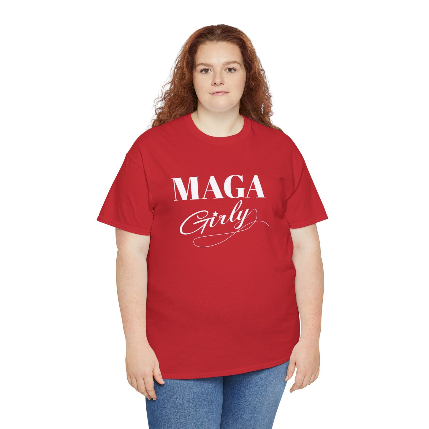 MAGA Girly Pro Trump Gildan T-shirt | Make America Great Again