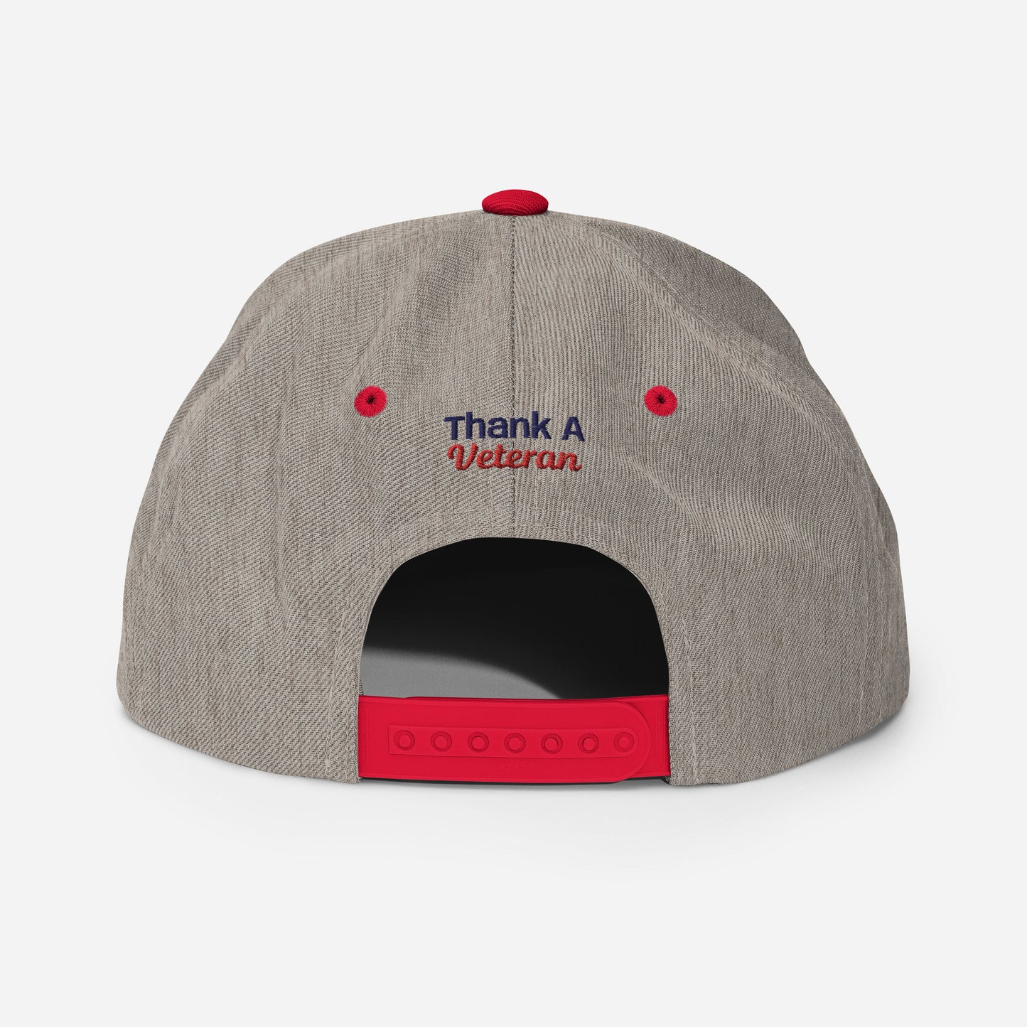 Freedom Isn't Free - Thank A Veteran Snapback Hat
