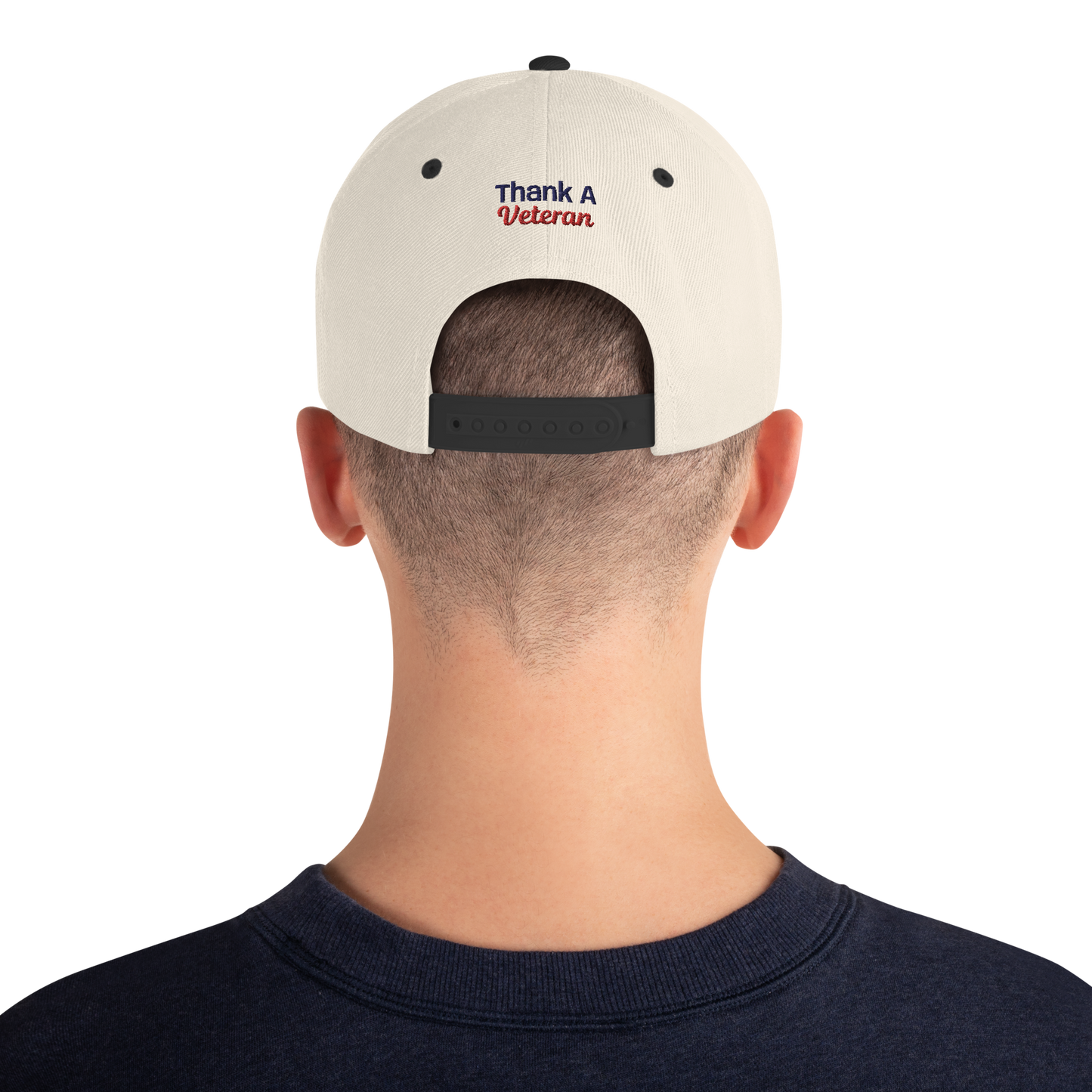 Freedom Isn't Free - Thank A Veteran Snapback Hat