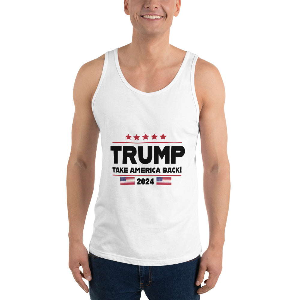 Trump Take America Back Light Unisex Jersey Tank