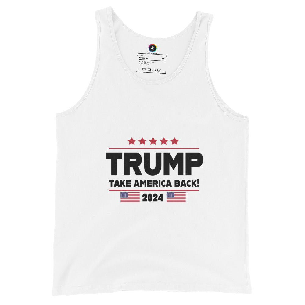 Trump Take America Back Light Unisex Jersey Tank