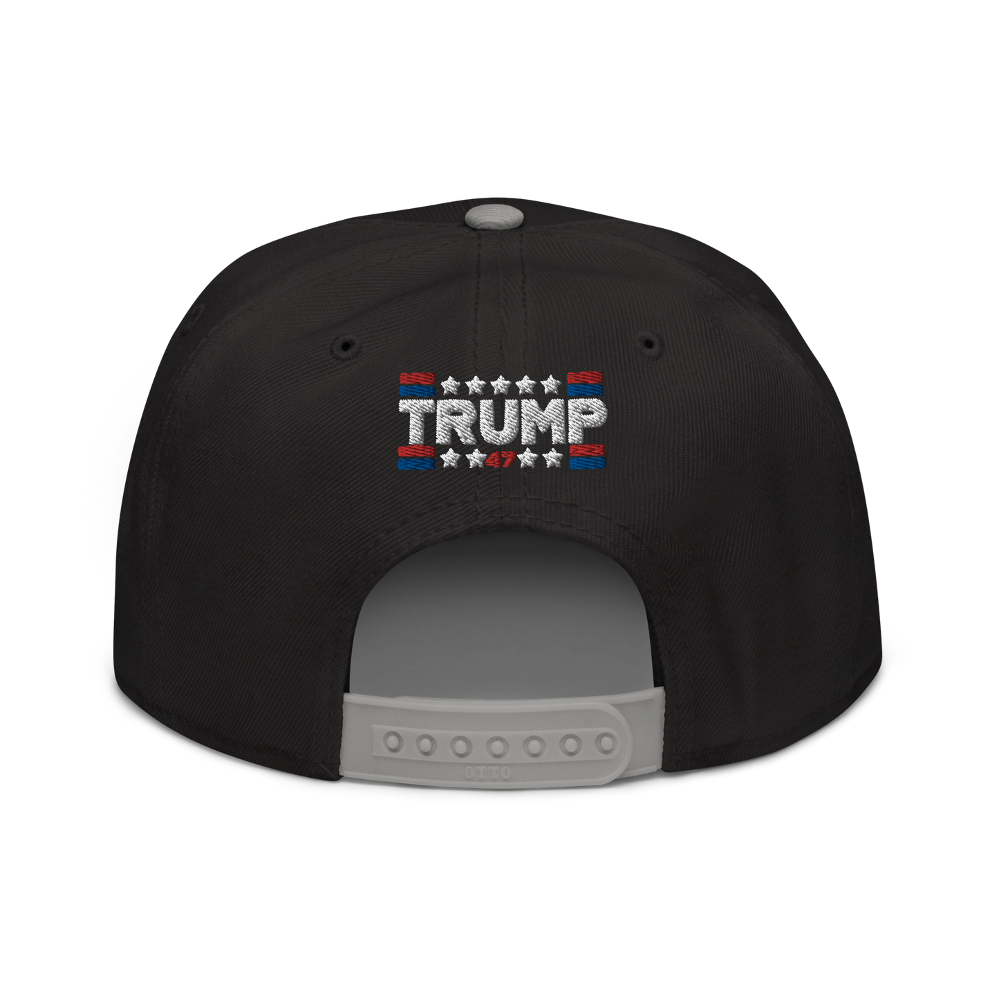 Trump 47 Dark Otto Snapback Hat | Pro Trump 2024 Cap