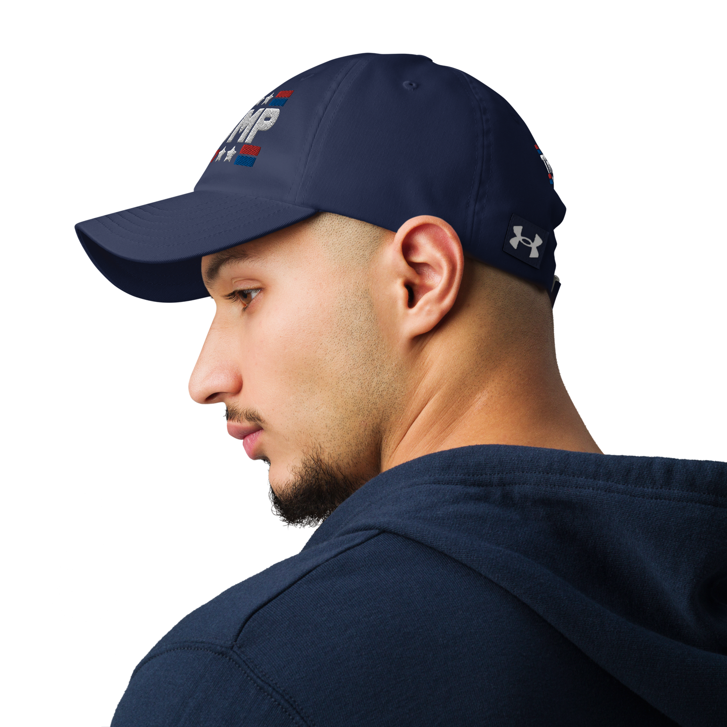 Trump 47 Dark Under Armour Dad Hat | Pro Trump Cap for 2024 Election