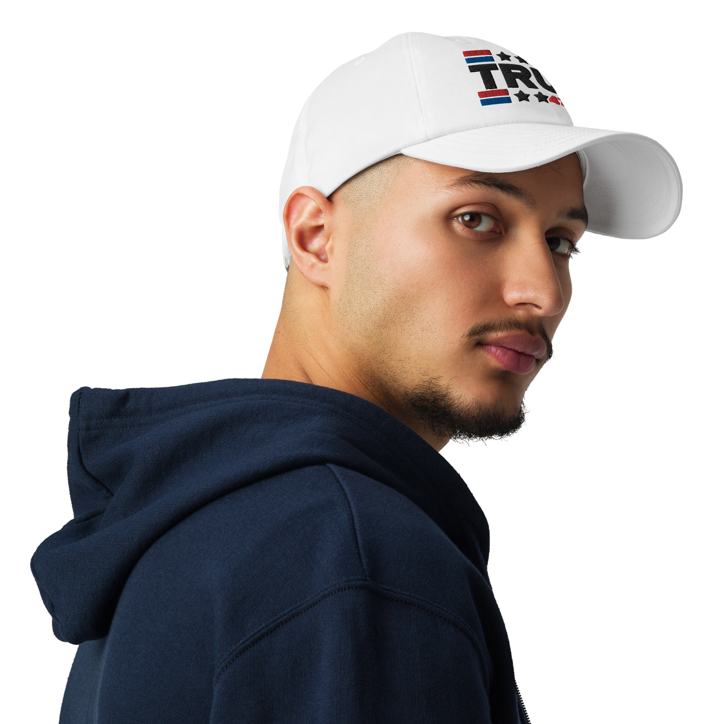 Trump 47 White Under Armour Dad Hat | Pro Trump Cap for 2024 Election