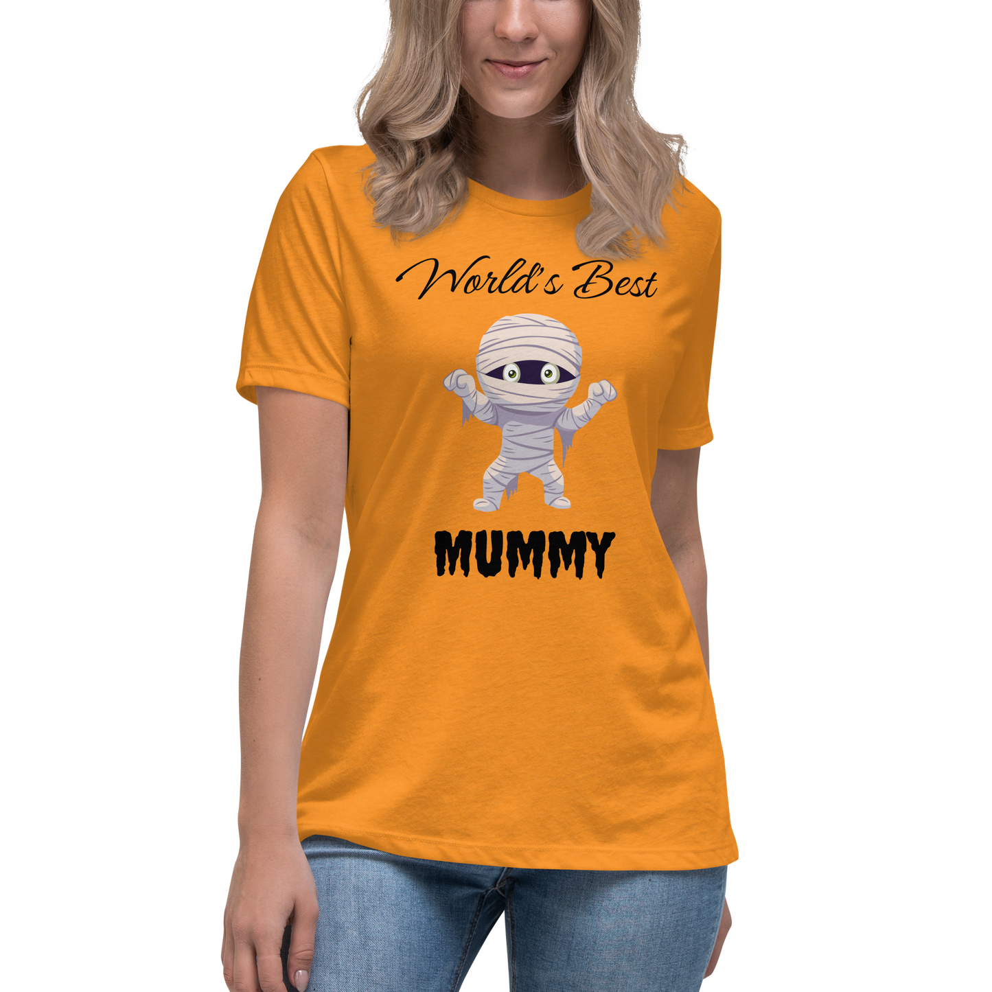 World's Best Mummy Women's Light Relaxed Bella+Canvas T-Shirt