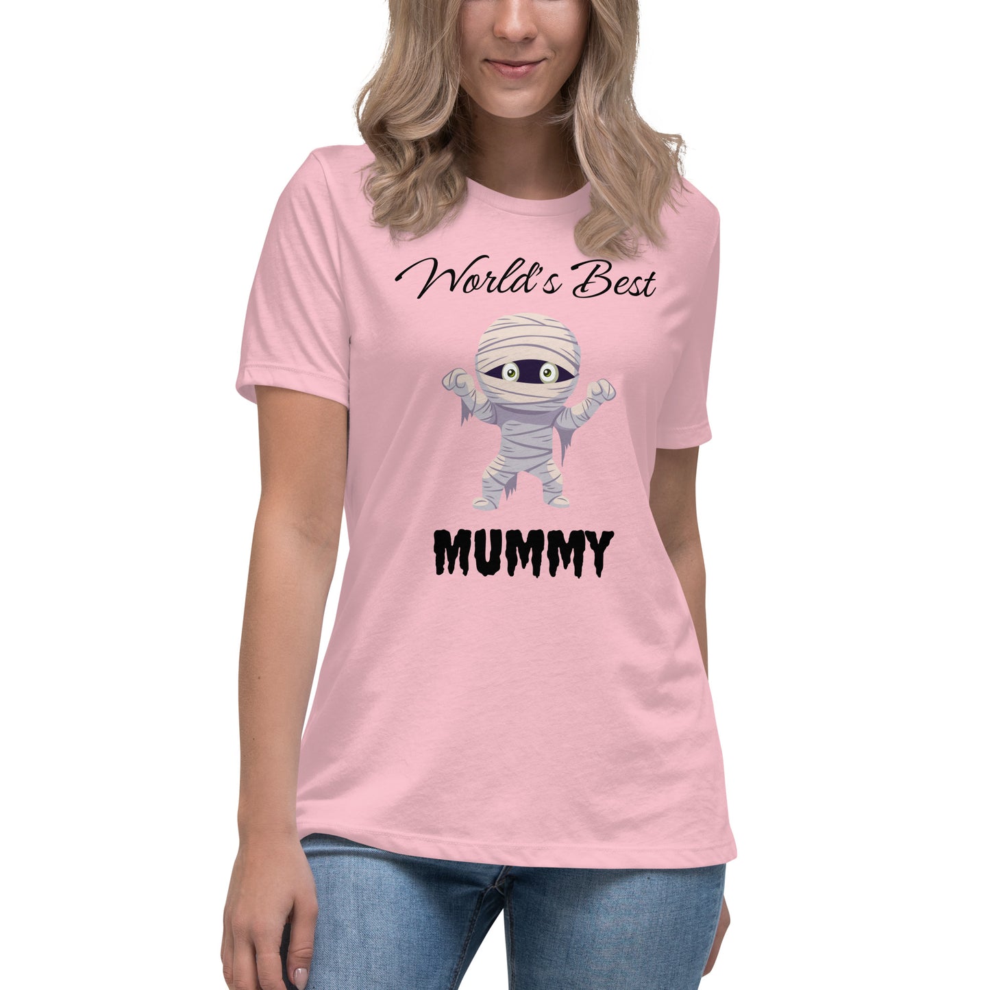 World's Best Mummy Women's Light Relaxed Bella+Canvas T-Shirt