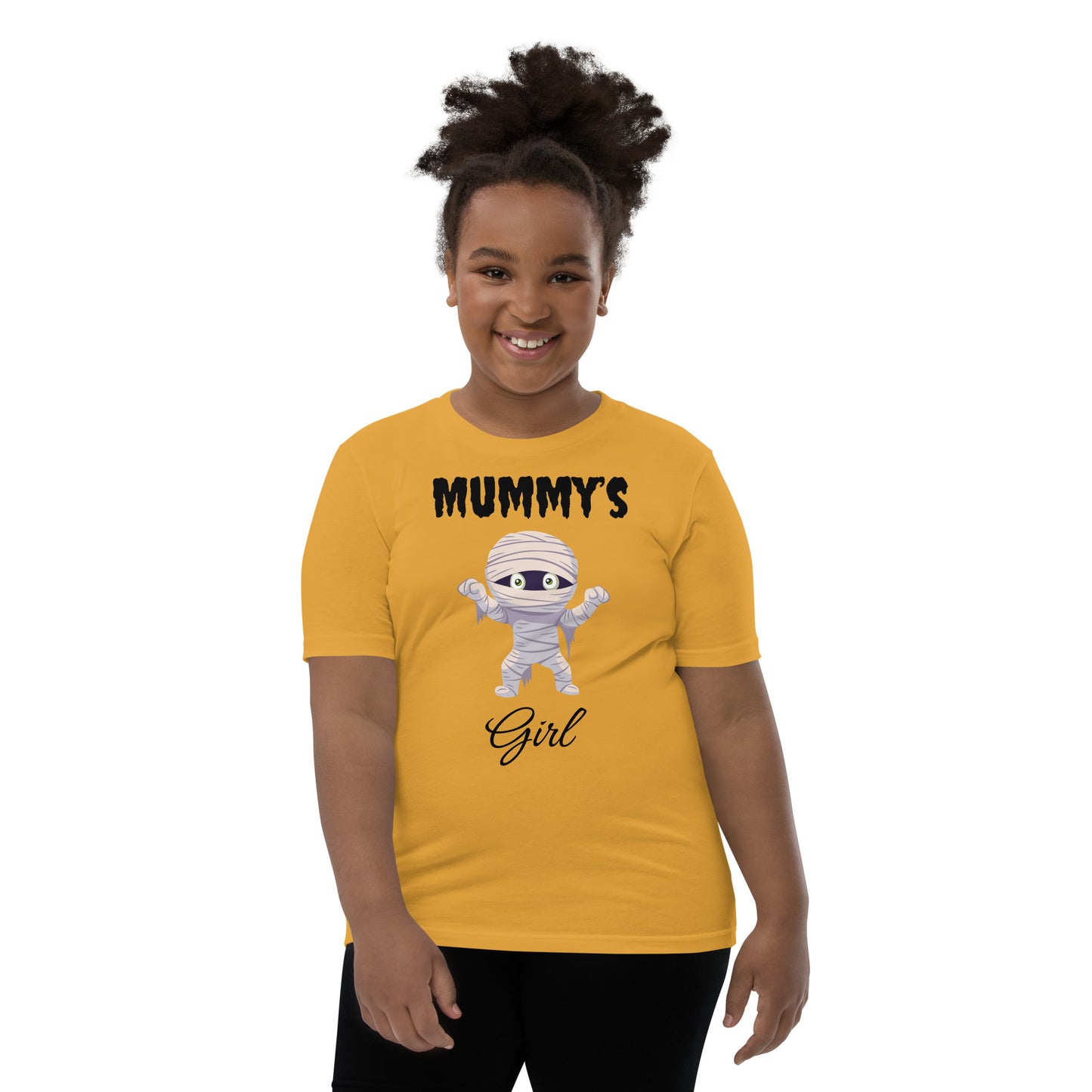 Mummy's Girl Light Halloween Youth Shirt