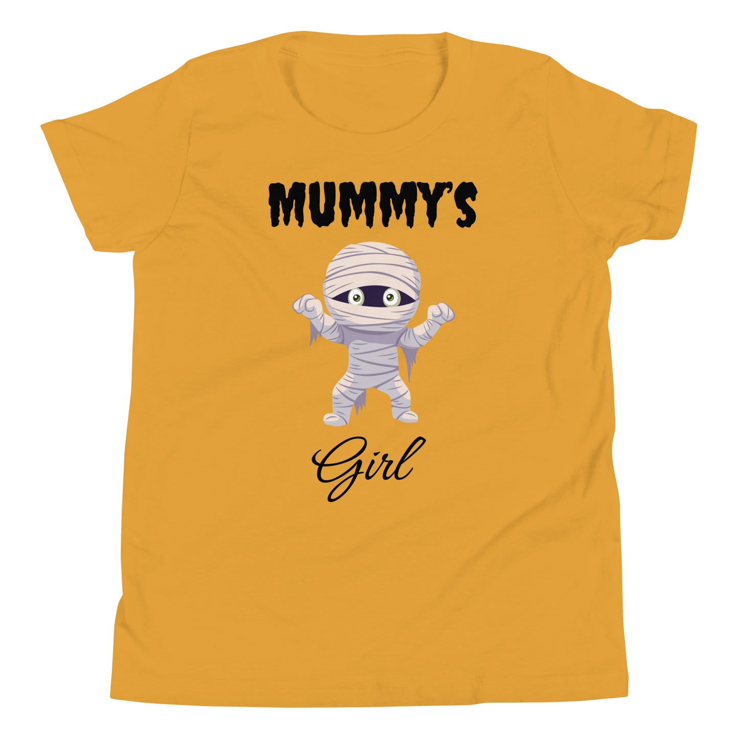 Mummy's Girl Light Halloween Youth Shirt