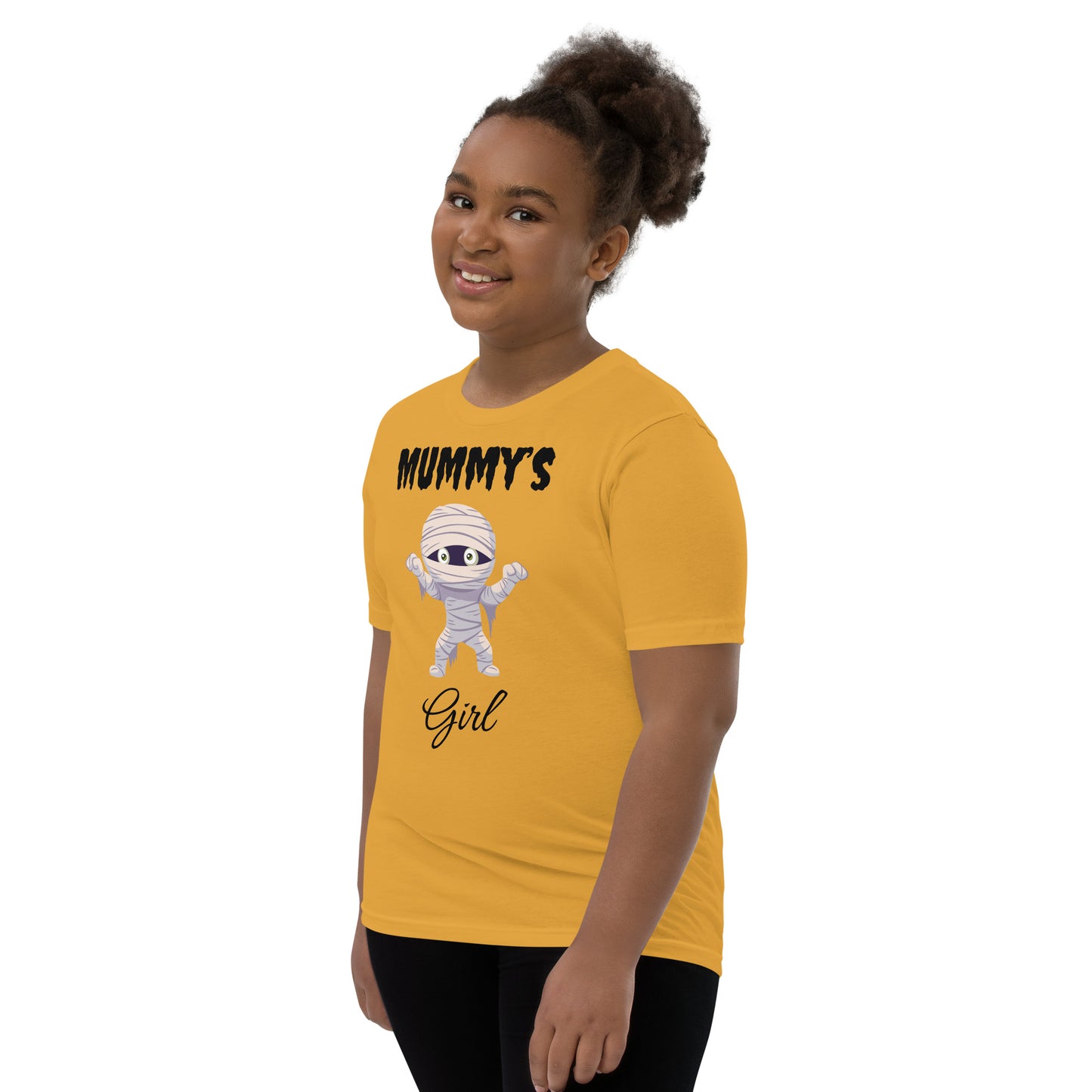 Mummy's Girl Light Halloween Youth Shirt